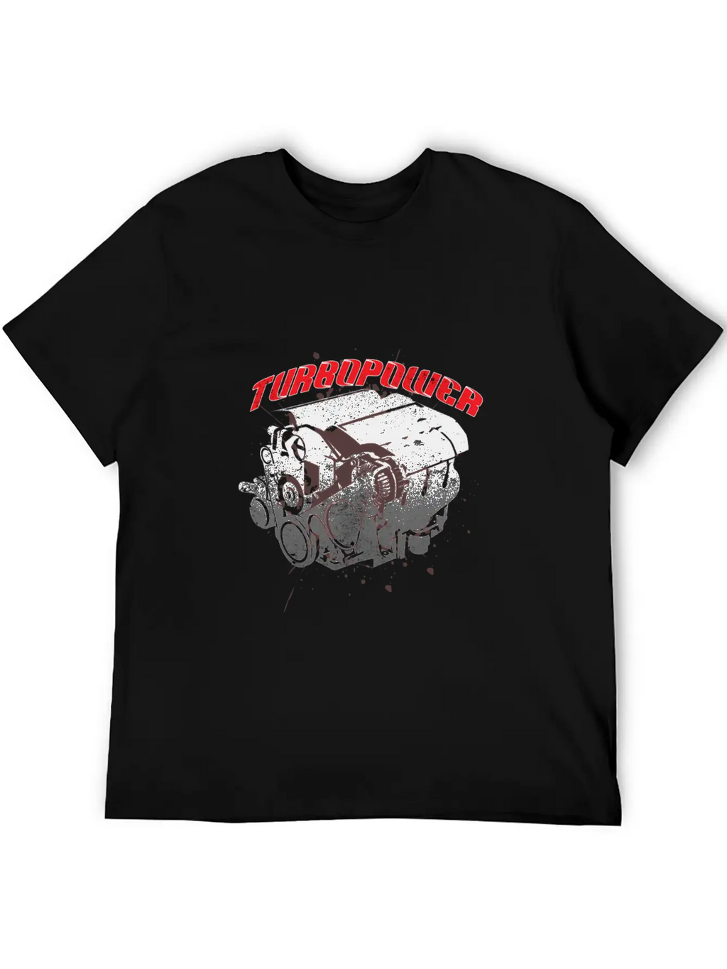 Turbo Power Car Travel Drive Ride Road Motor Gift Breathable Soft Cotton T-Shirt – Timeless Casual Look