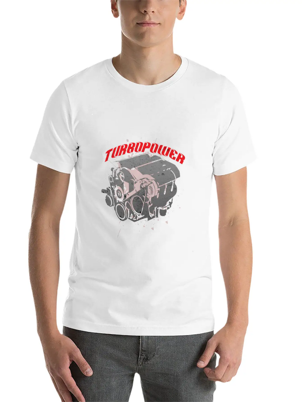 Turbo Power Car Travel Drive Ride Road Motor Gift Breathable Soft Cotton T-Shirt – Timeless Casual Look