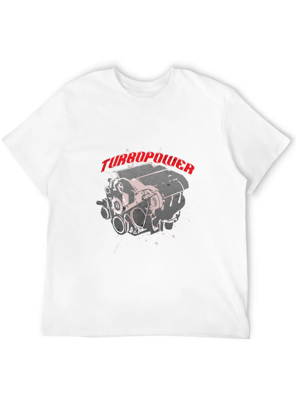 Turbo Power Car Travel Drive Ride Road Motor Gift Breathable Soft Cotton T-Shirt – Timeless Casual Look