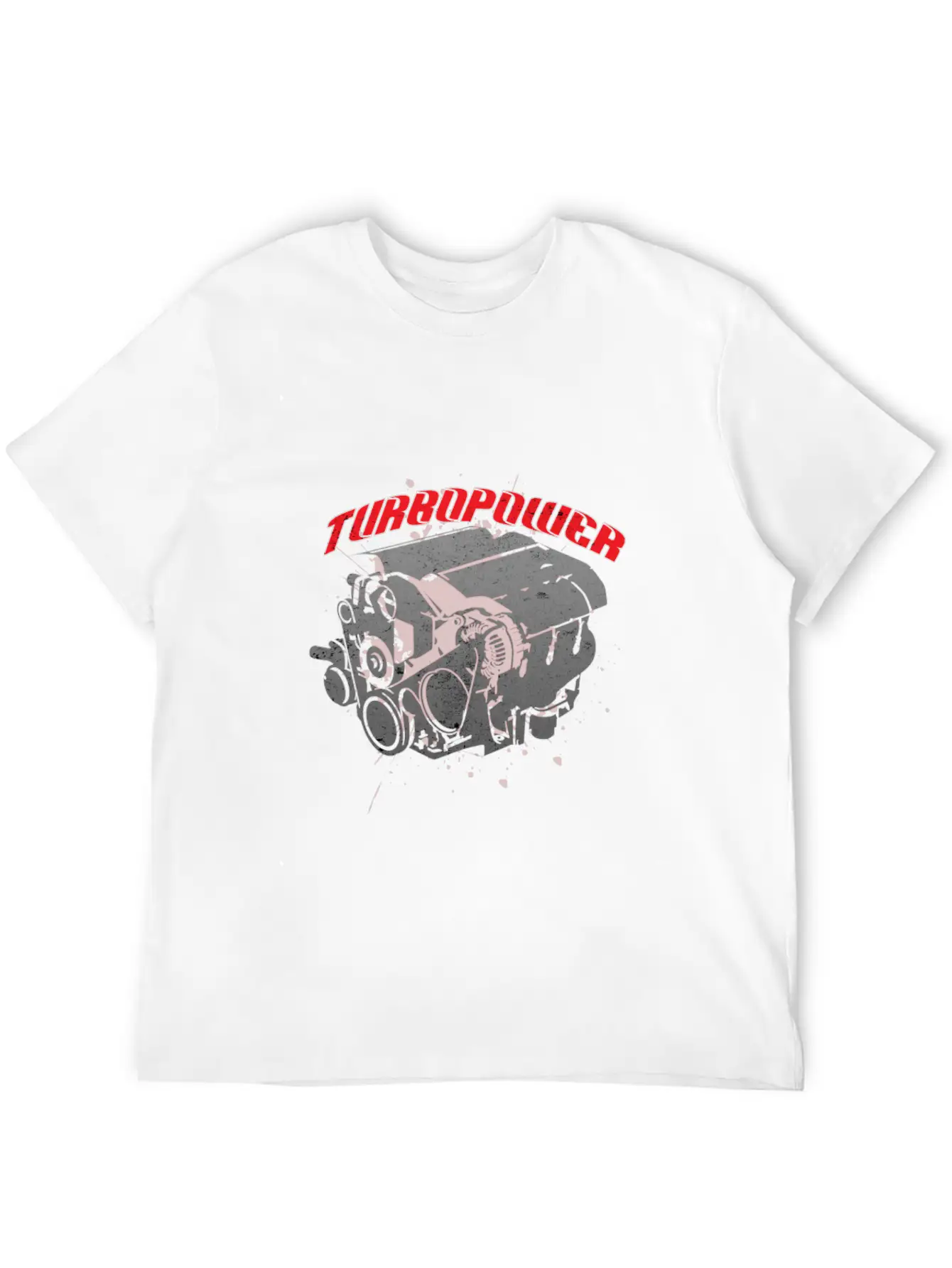 Turbo Power Car Travel Drive Ride Road Motor Gift Breathable Soft Cotton T-Shirt – Timeless Casual Look
