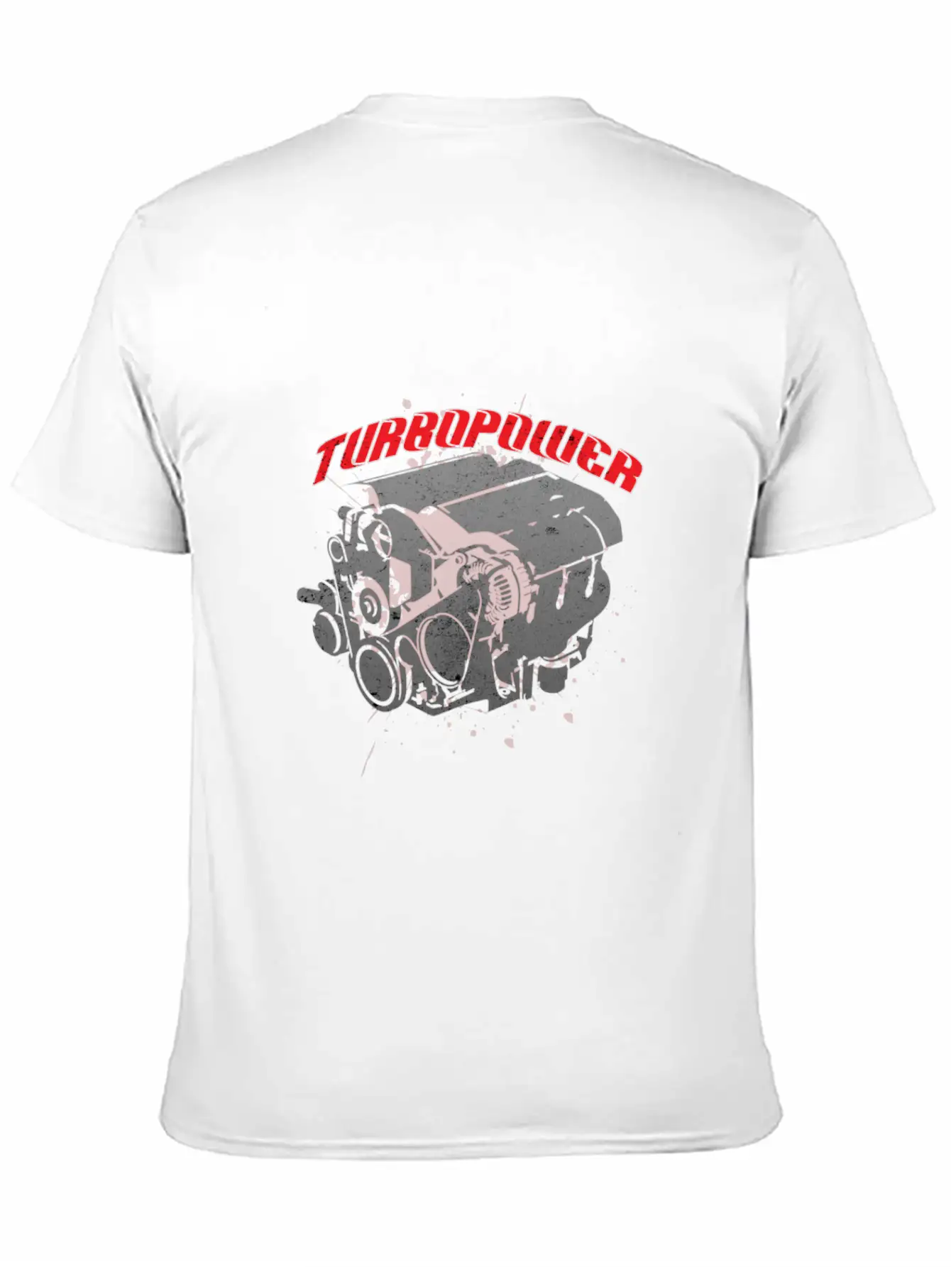Turbo Power Car Travel Drive Ride Road Motor Gift Breathable Soft Cotton T-Shirt – Timeless Casual Look