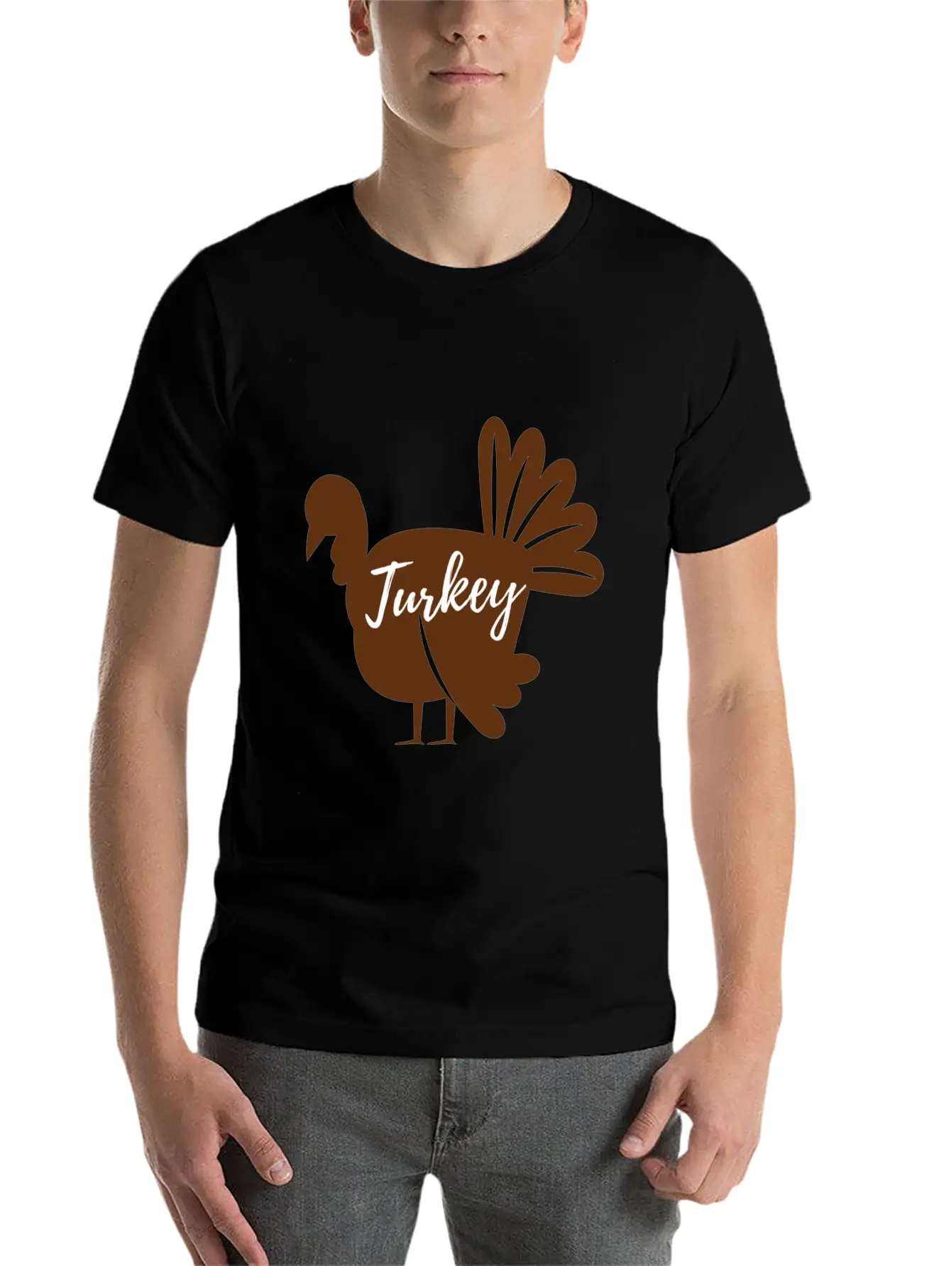 Turkey Thansgiving Holiday Grateful Feast Thankful Unisex Casual T-Shirt – Clean Design For Daily Comfort