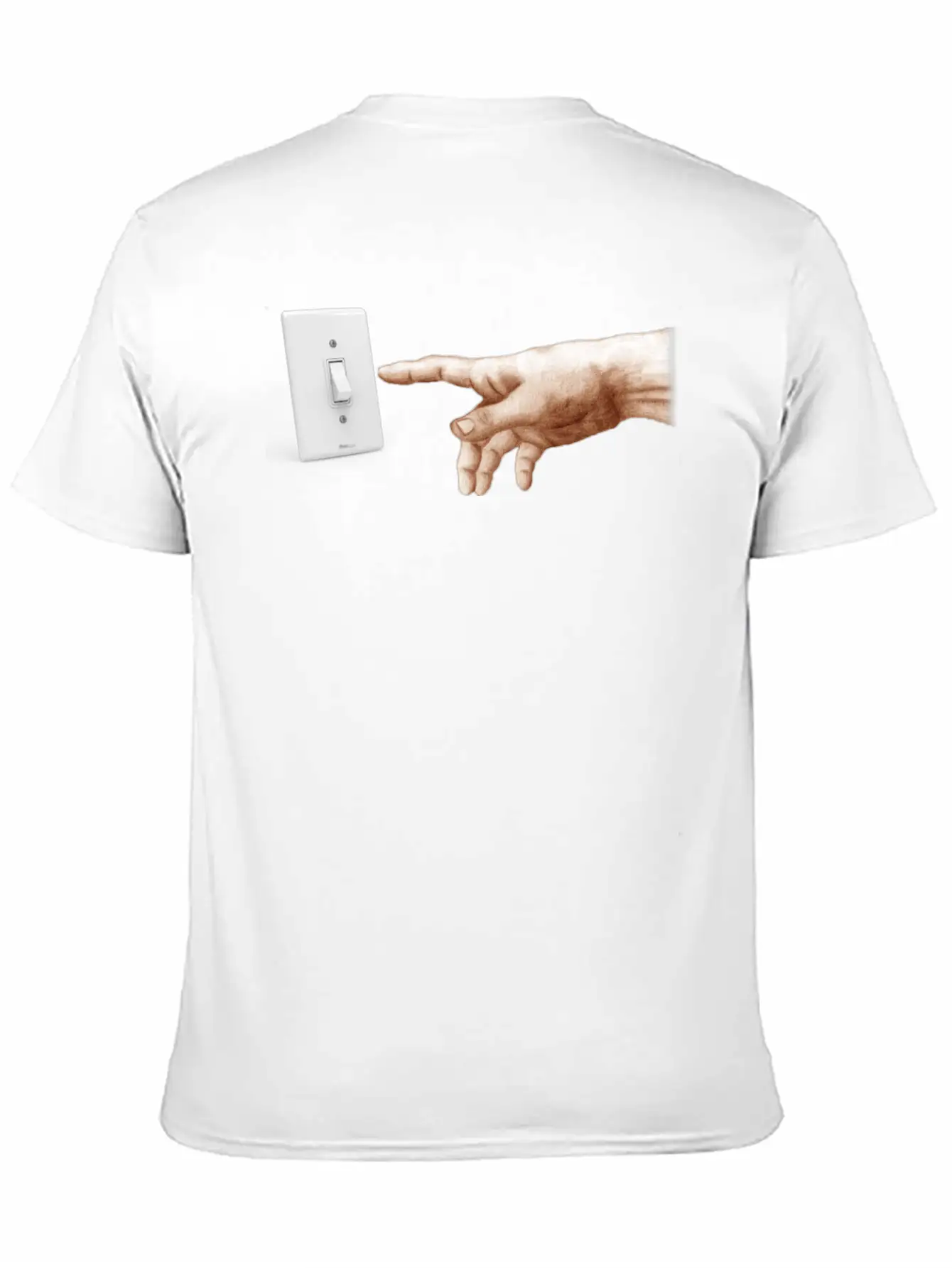 Turn Off The Light Breathable Soft Cotton T-Shirt – Timeless Casual Look