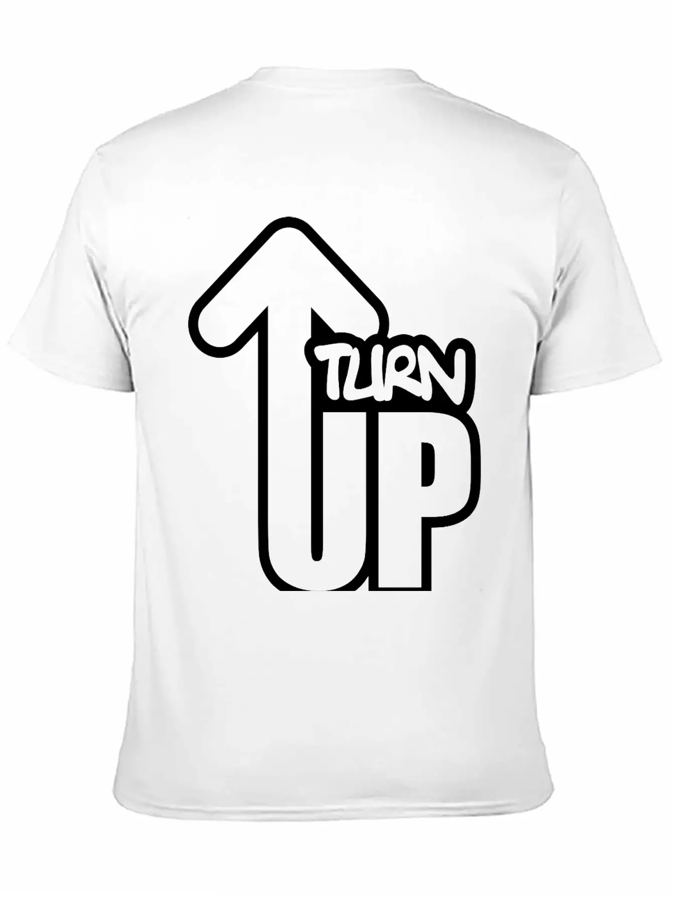 Turn Up Essential Cotton Tee For Daily Outfits – Unisex Style