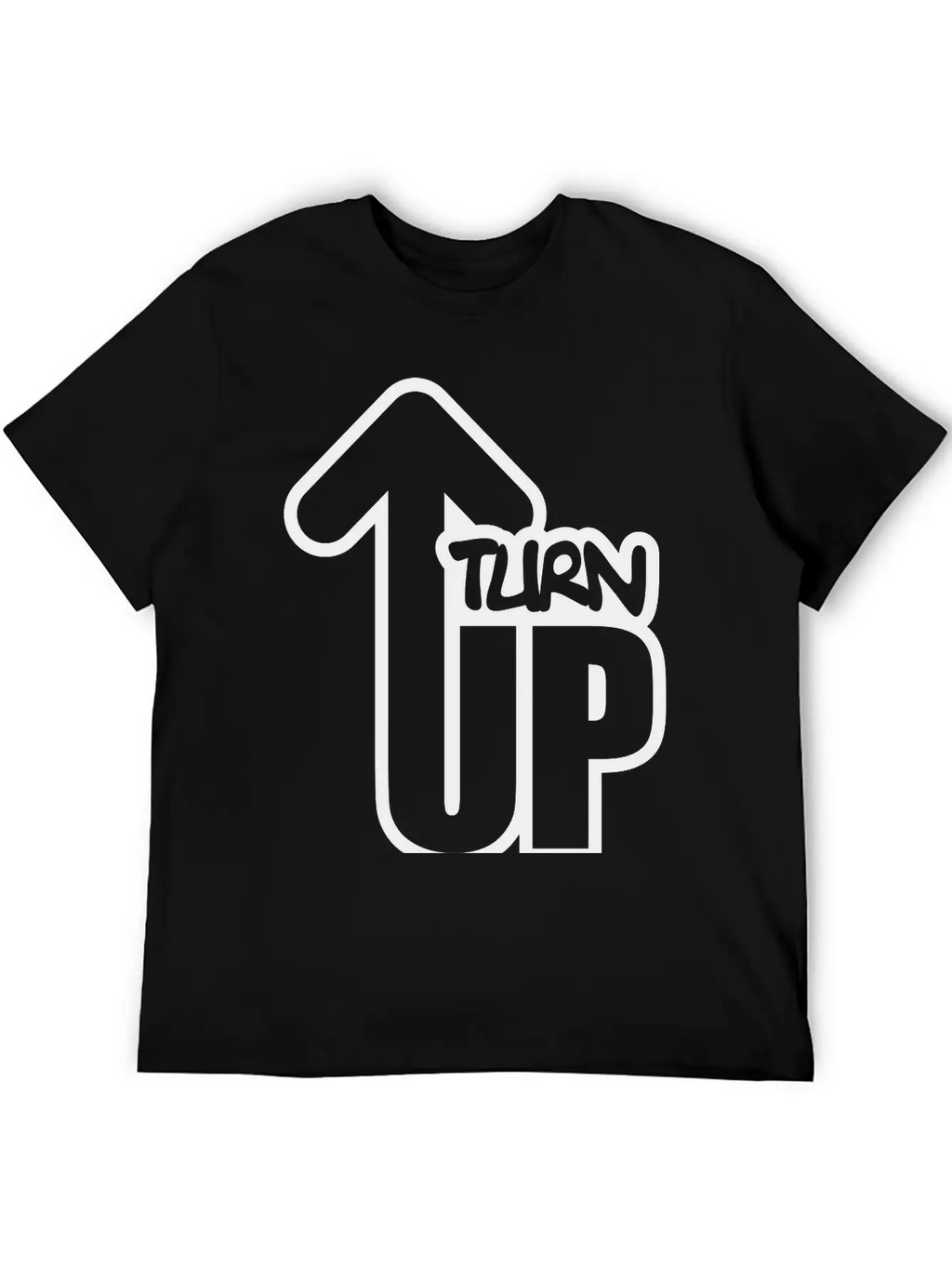 Turn Up Essential Cotton Tee For Daily Outfits – Unisex Style