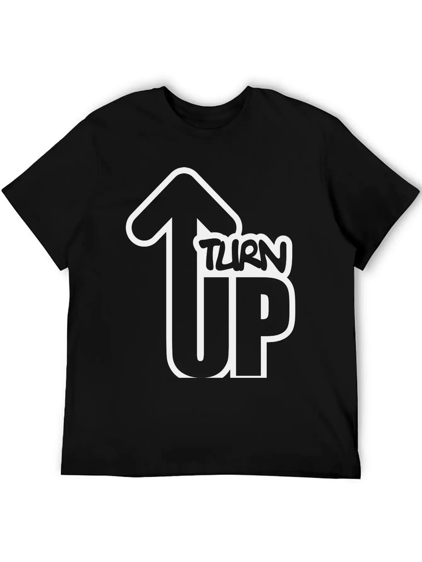 Turn Up Essential Cotton Tee For Daily Outfits – Unisex Style