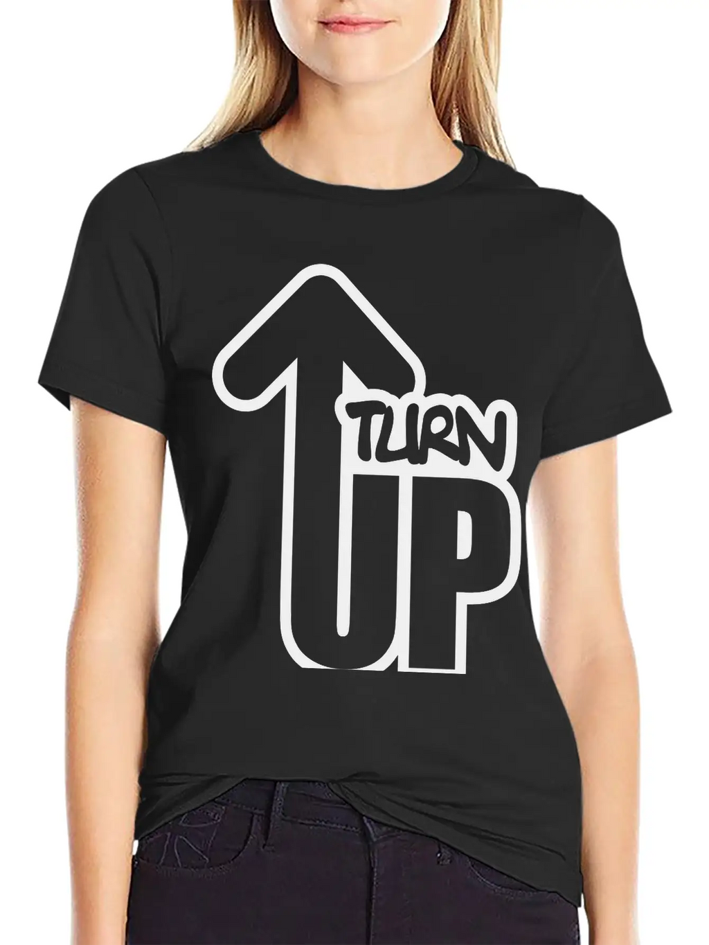 Turn Up Essential Cotton Tee For Daily Outfits – Unisex Style