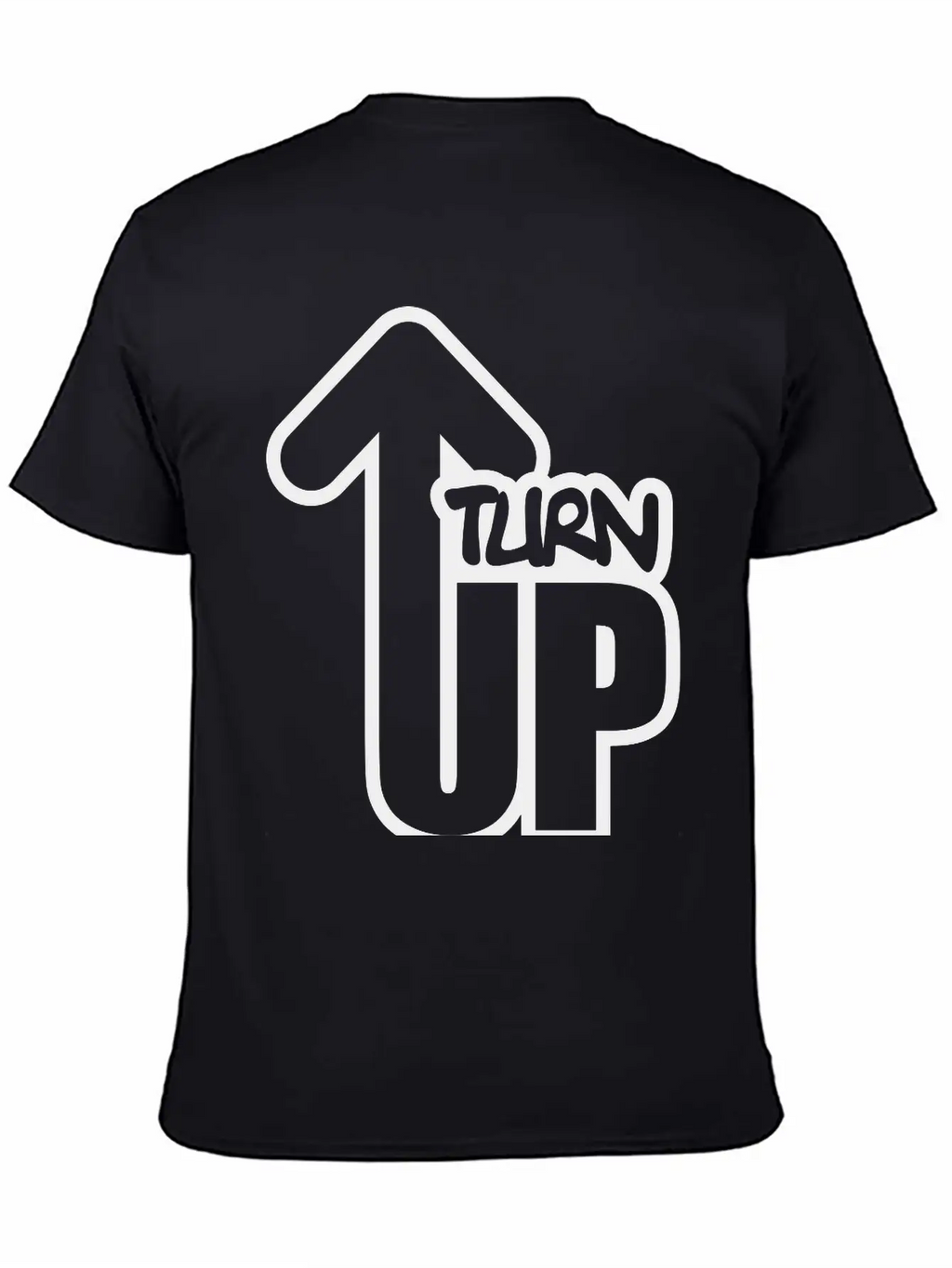 Turn Up Essential Cotton Tee For Daily Outfits – Unisex Style