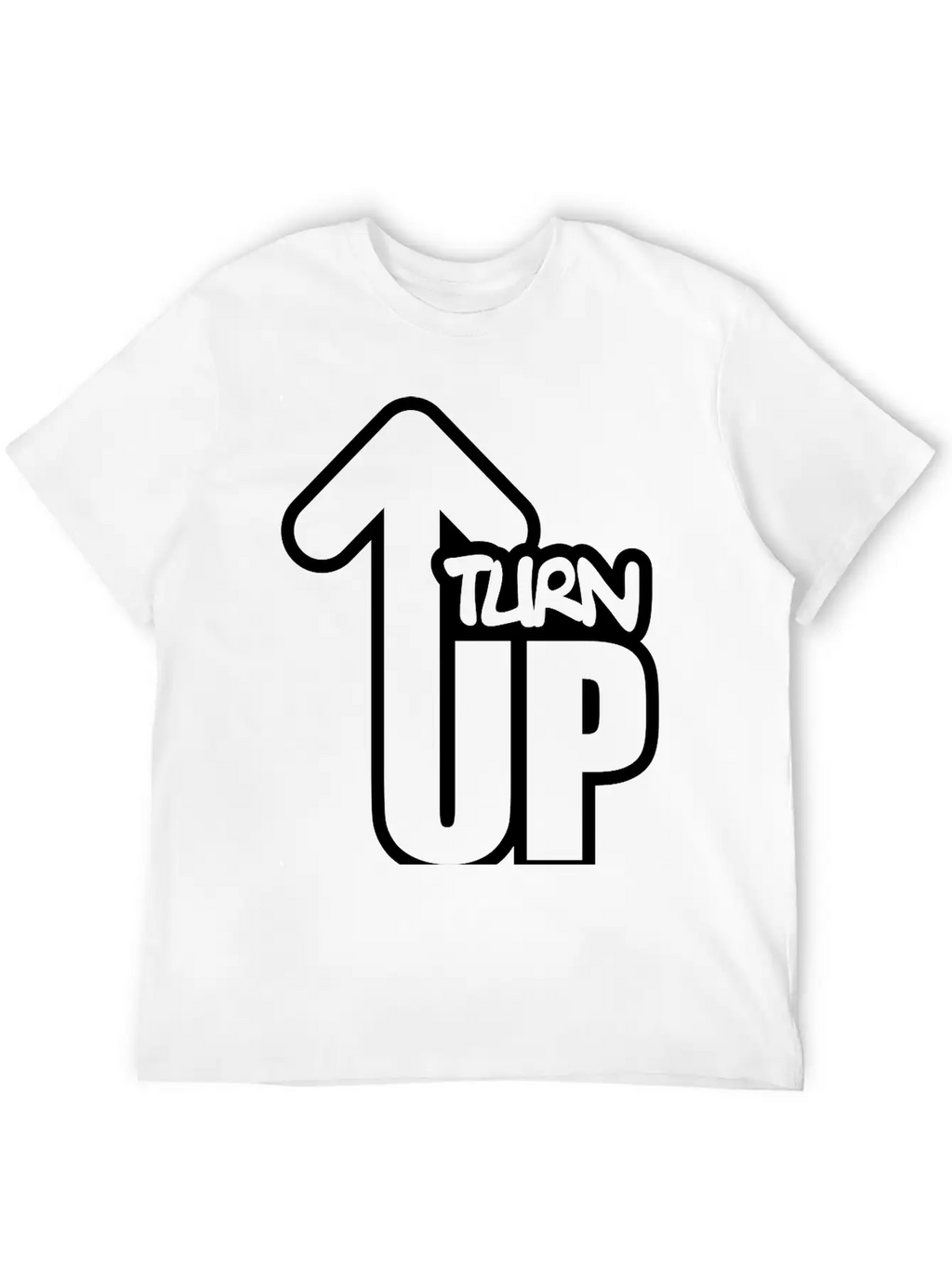 Turn Up Essential Cotton Tee For Daily Outfits – Unisex Style