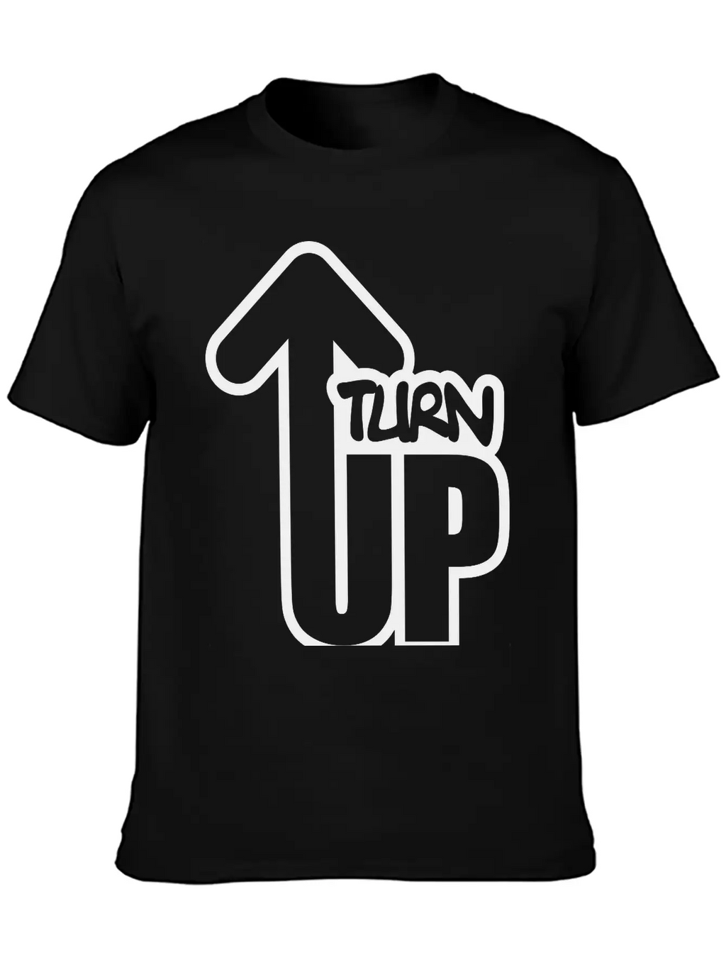Turn Up Essential Cotton Tee For Daily Outfits – Unisex Style