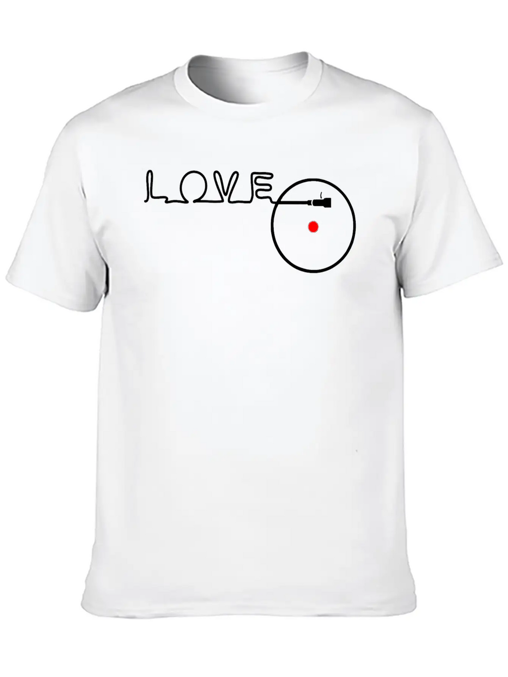 Turntable DJ * Music Record Player | Jack Joblin Unisex Short Sleeve Soft Cotton T-Shirt – Casual Everyday Wear