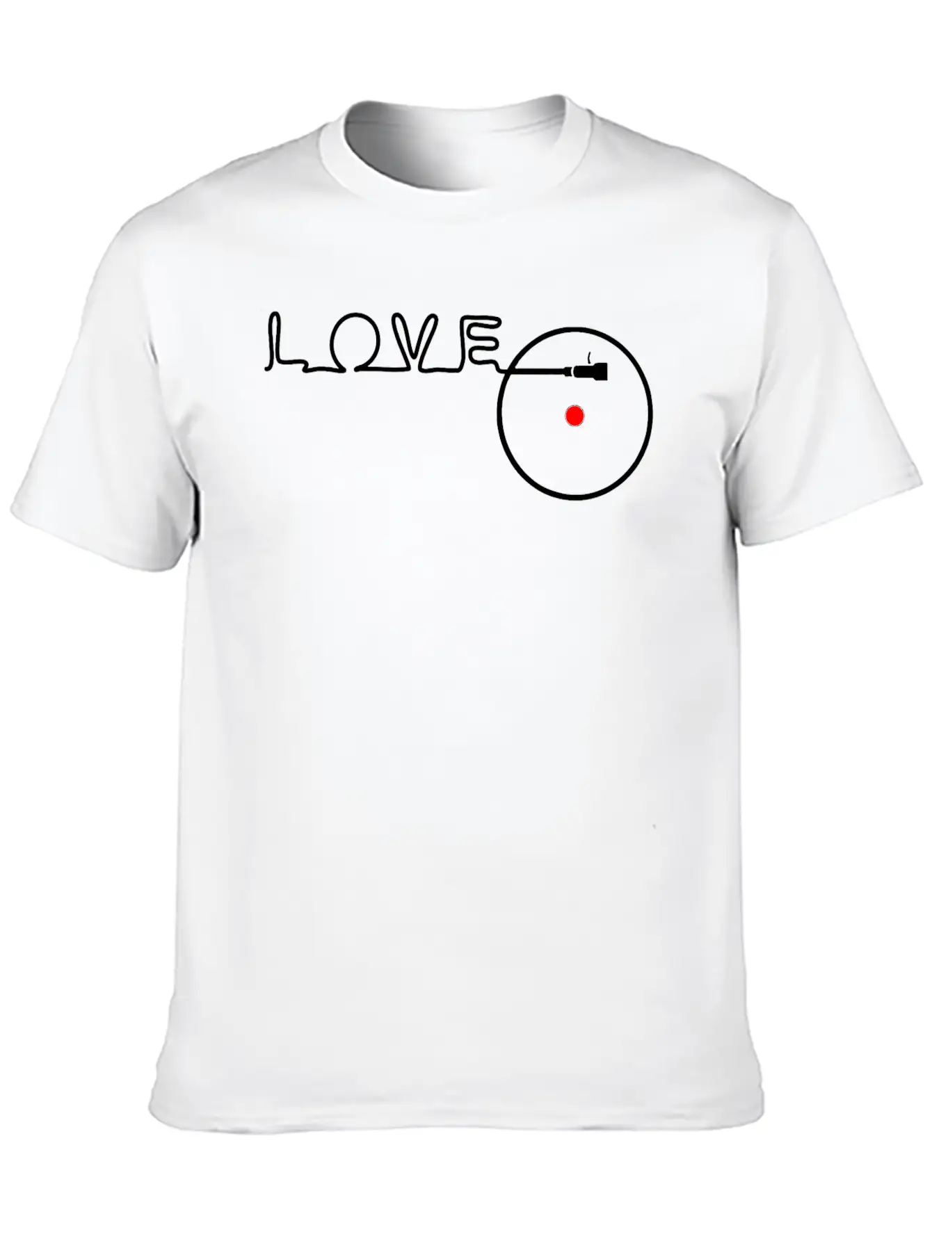 Turntable DJ * Music Record Player | Jack Joblin Unisex Short Sleeve Soft Cotton T-Shirt – Casual Everyday Wear