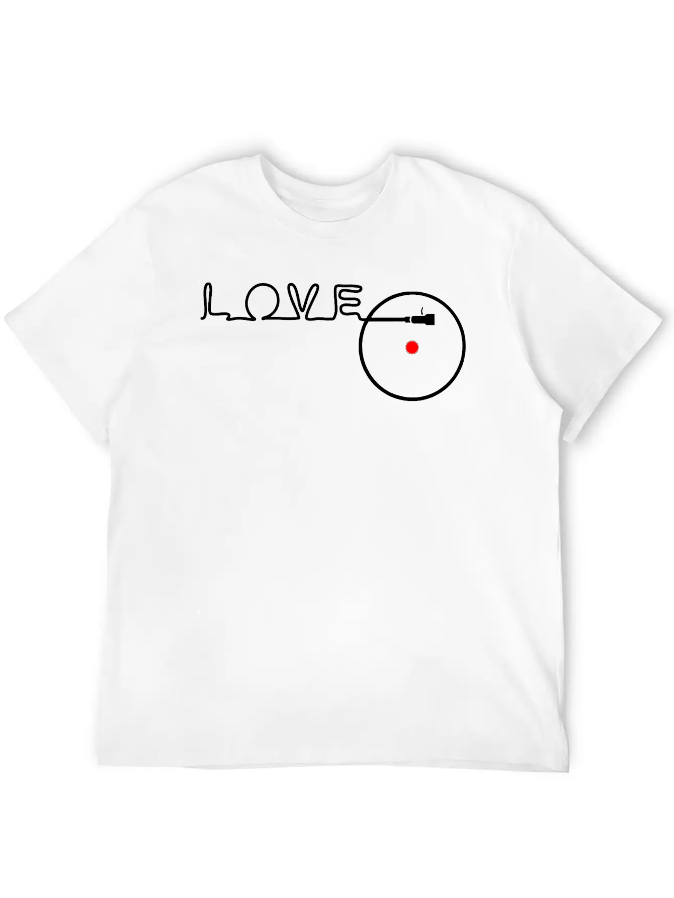 Turntable DJ * Music Record Player | Jack Joblin Unisex Short Sleeve Soft Cotton T-Shirt – Casual Everyday Wear