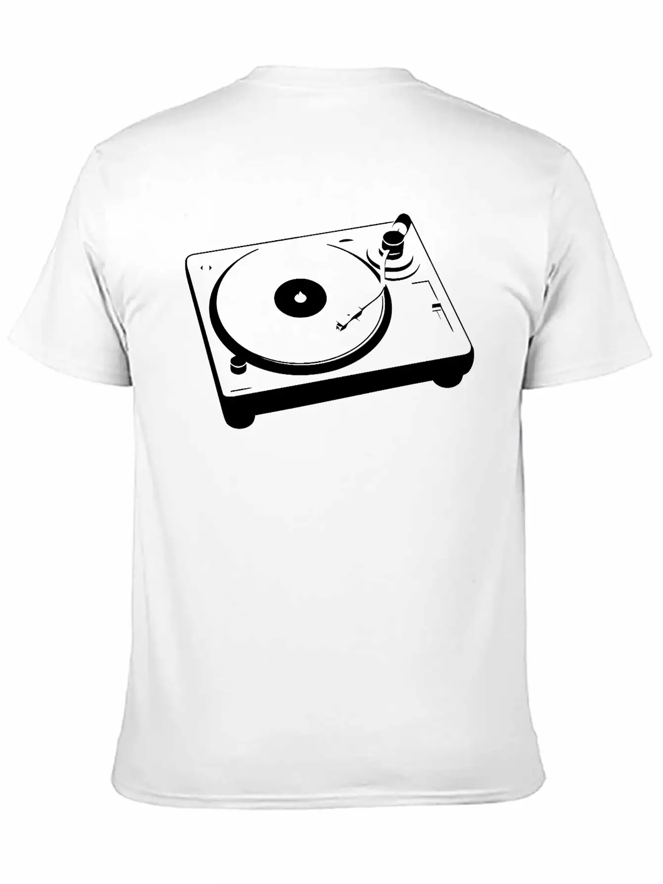 Turntable Essential Cotton Tee For Daily Outfits – Unisex Style