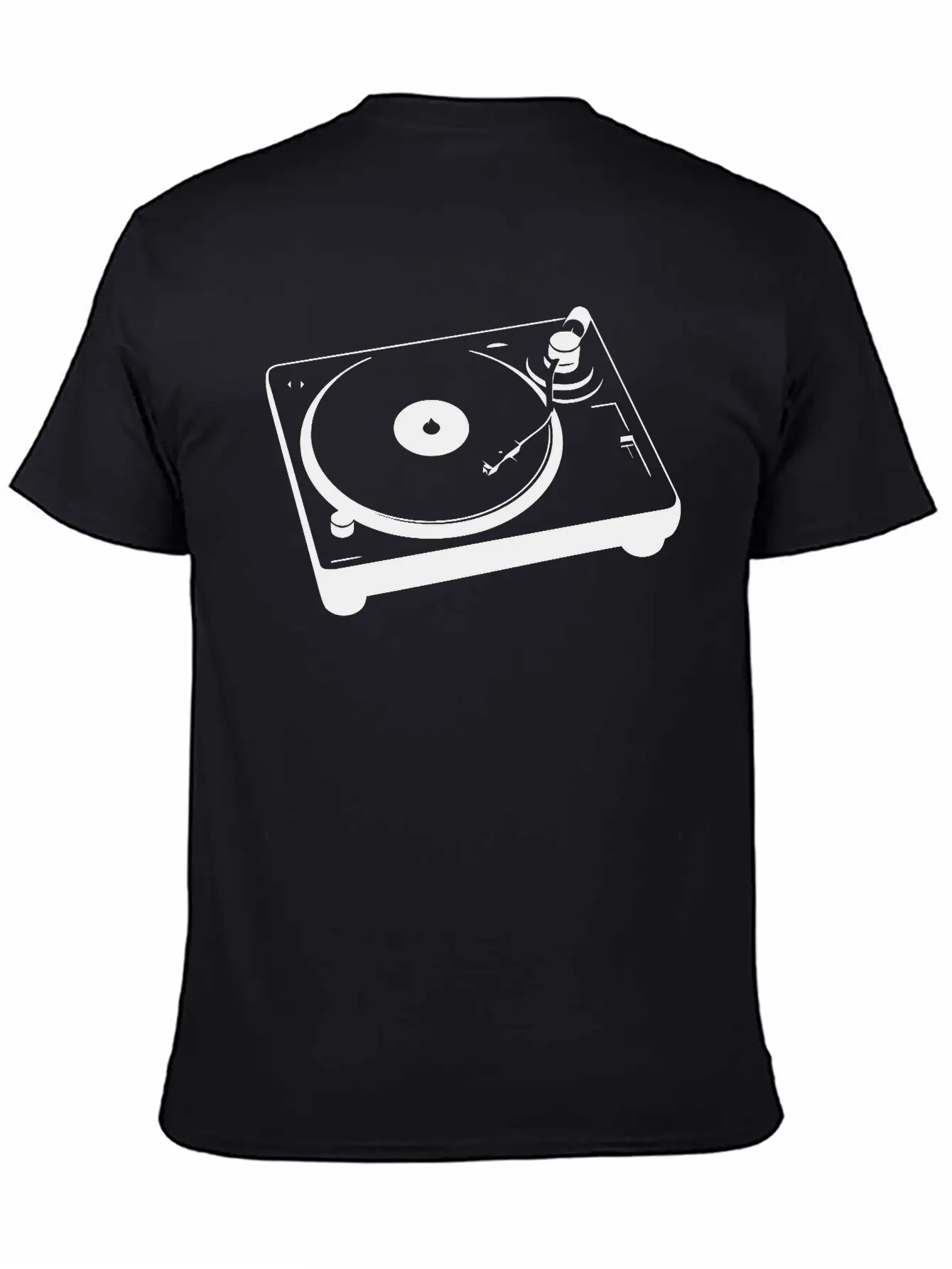 Turntable Essential Cotton Tee For Daily Outfits – Unisex Style