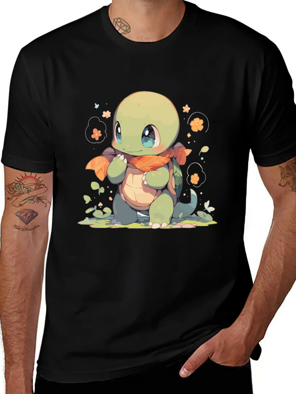 Turtle Baby Turtle Turtle Tank Lizard Lizard Stylish Everyday T-Shirt – Unisex Basic Cotton Tee