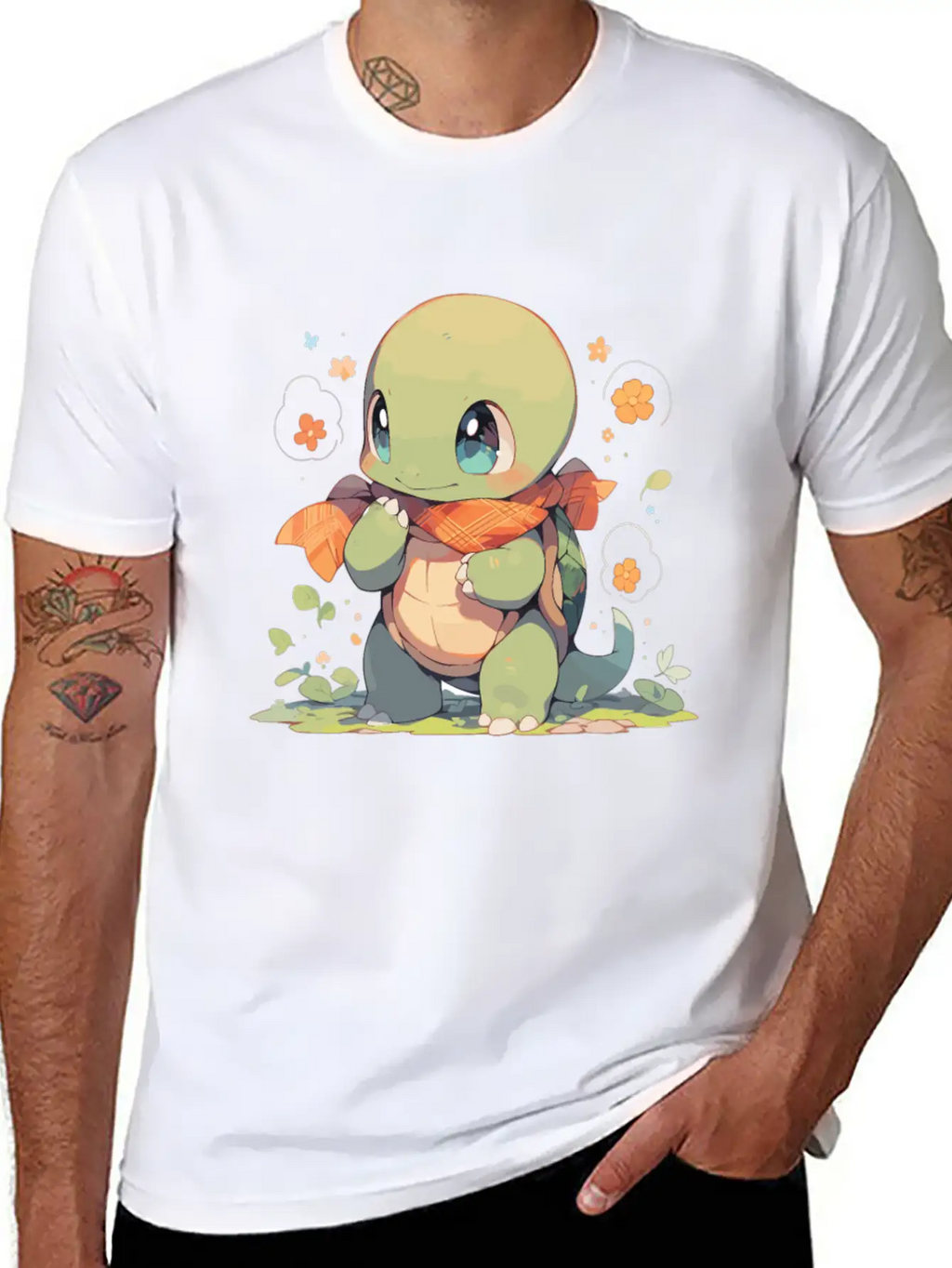 Turtle Baby Turtle Turtle Tank Lizard Lizard Stylish Everyday T-Shirt – Unisex Basic Cotton Tee