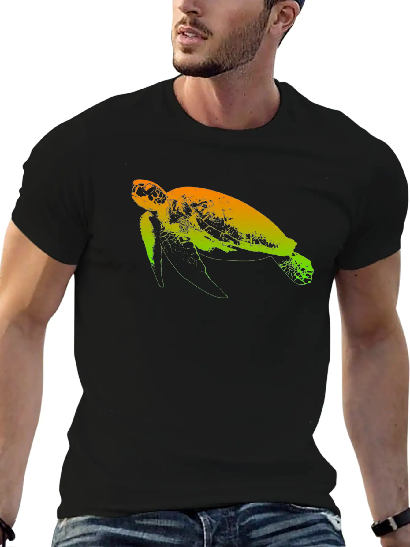 Turtle Casual Graphic T-Shirt – Simple And Comfortable Daily Wear