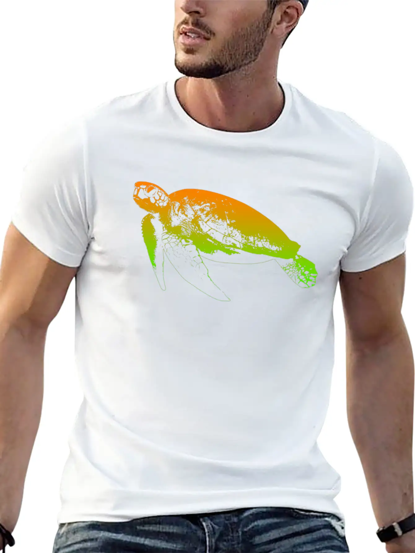 Turtle Casual Graphic T-Shirt – Simple And Comfortable Daily Wear