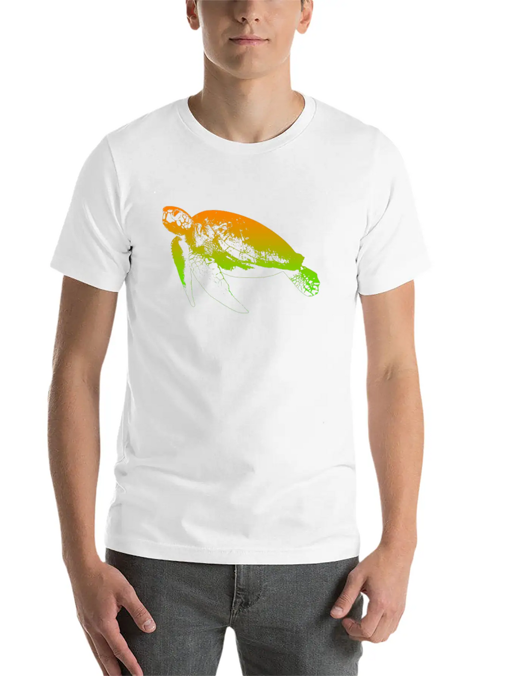 Turtle Casual Graphic T-Shirt – Simple And Comfortable Daily Wear