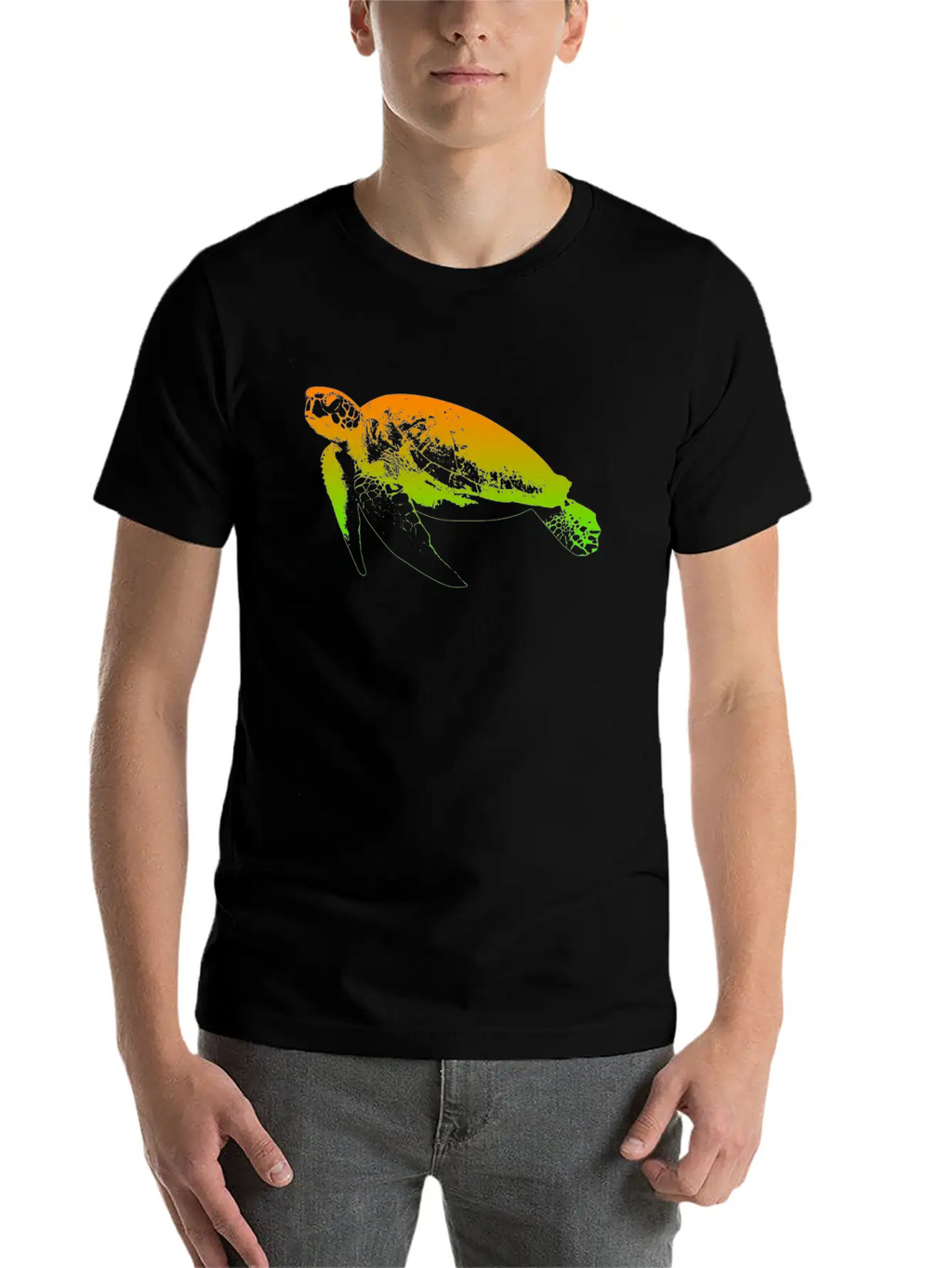 Turtle Casual Graphic T-Shirt – Simple And Comfortable Daily Wear