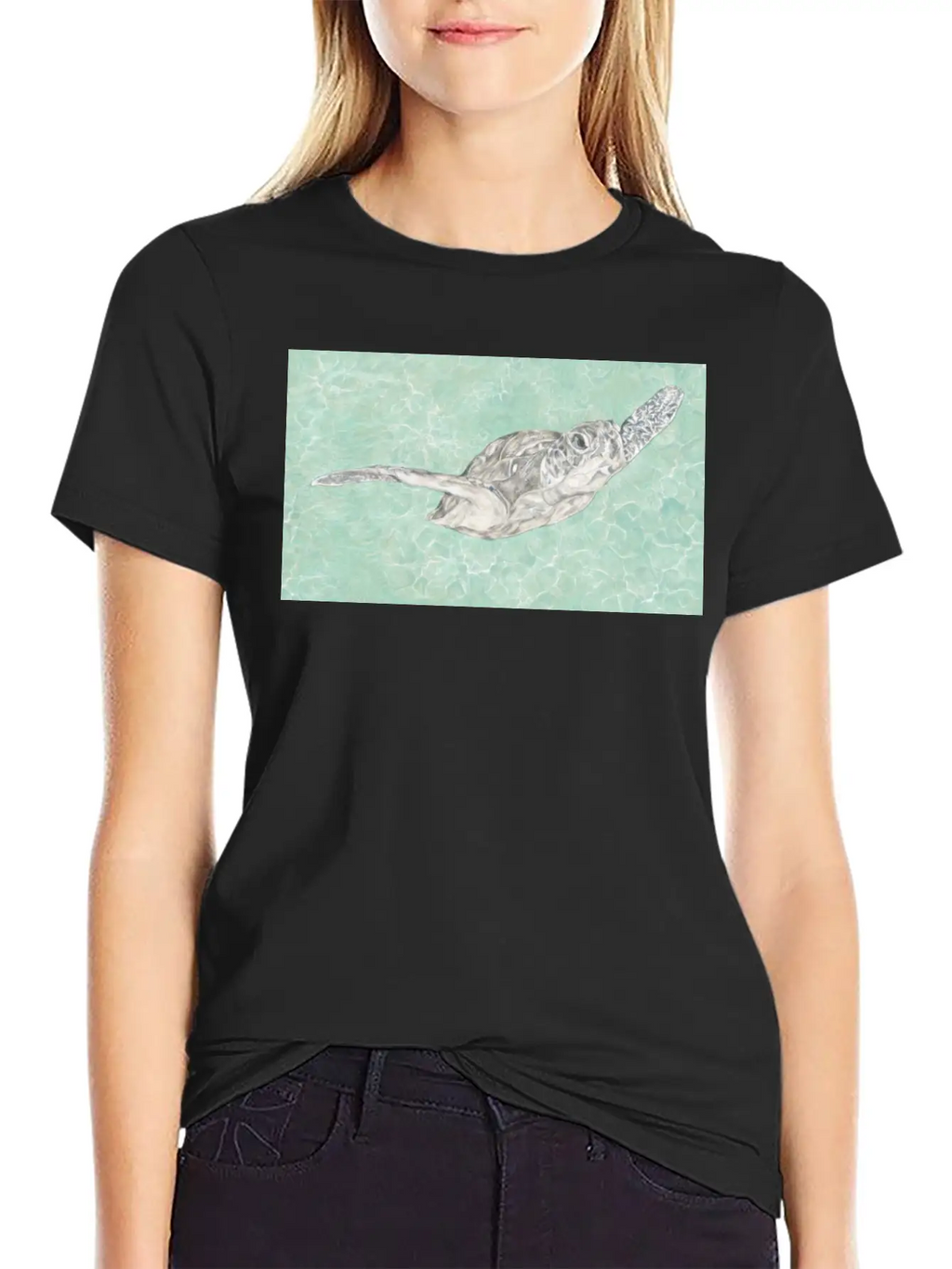 Turtle Classic Fit Graphic Tee For Daily Comfort – Unisex Cotton Shirt