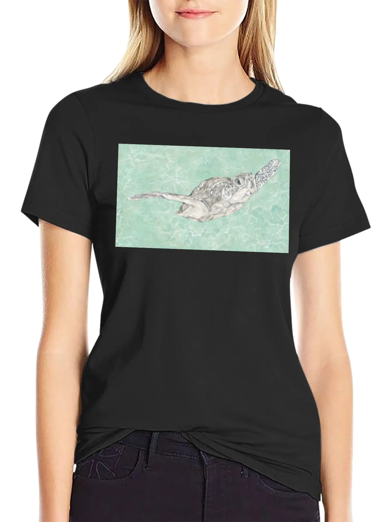 Turtle Classic Fit Graphic Tee For Daily Comfort – Unisex Cotton Shirt