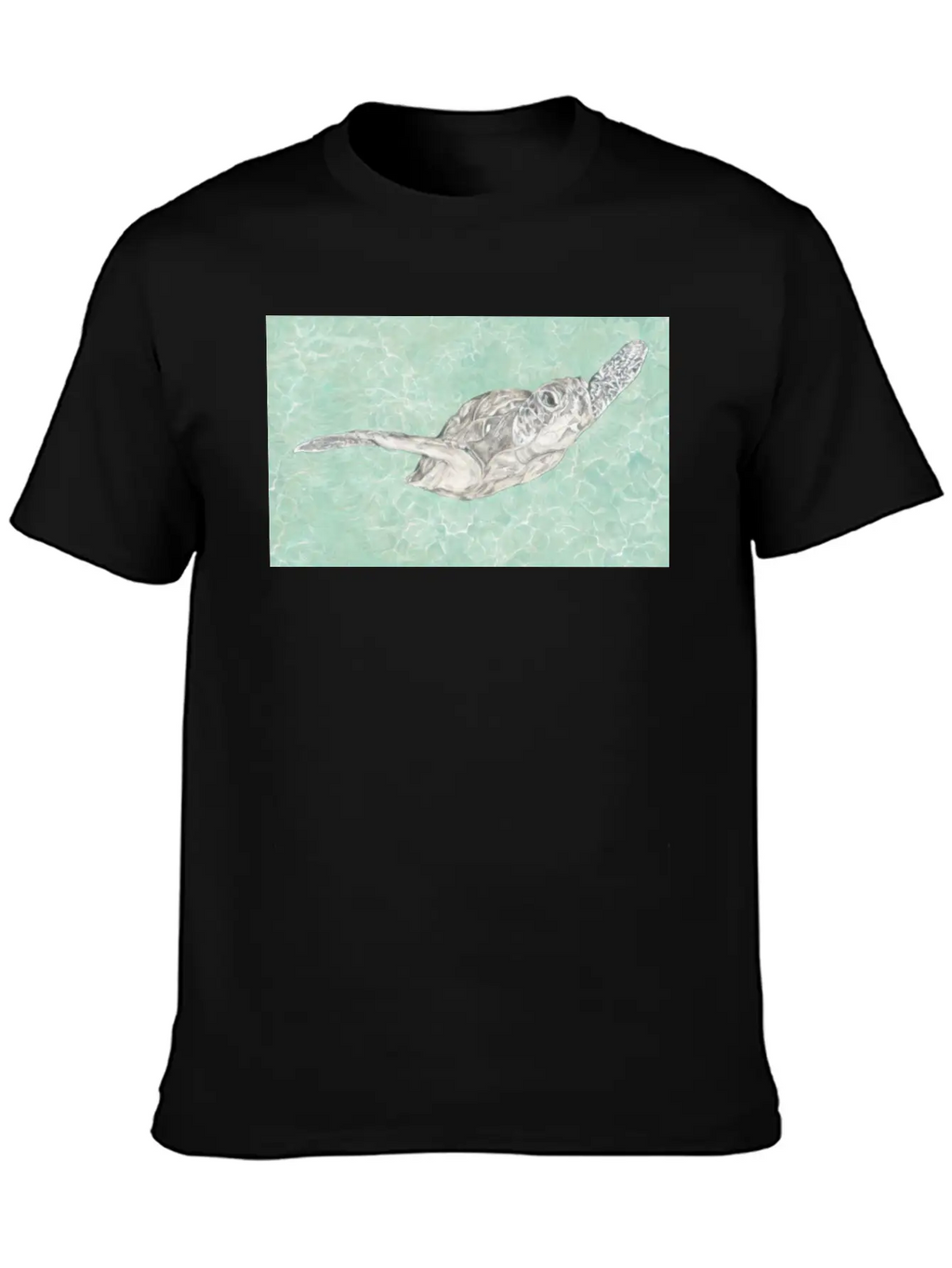 Turtle Classic Fit Graphic Tee For Daily Comfort – Unisex Cotton Shirt