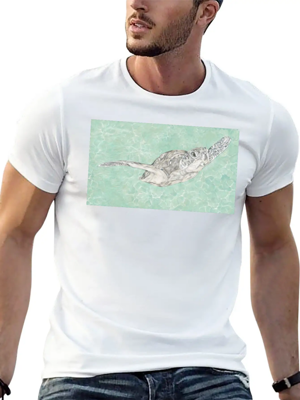Turtle Classic Fit Graphic Tee For Daily Comfort – Unisex Cotton Shirt