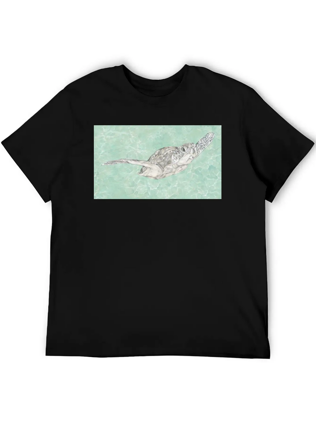 Turtle Classic Fit Graphic Tee For Daily Comfort – Unisex Cotton Shirt