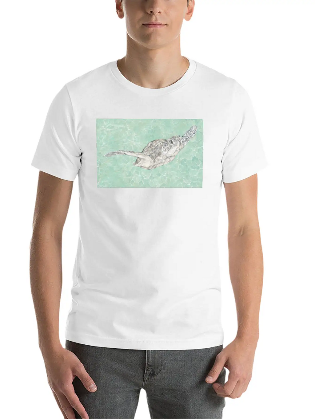 Turtle Classic Fit Graphic Tee For Daily Comfort – Unisex Cotton Shirt