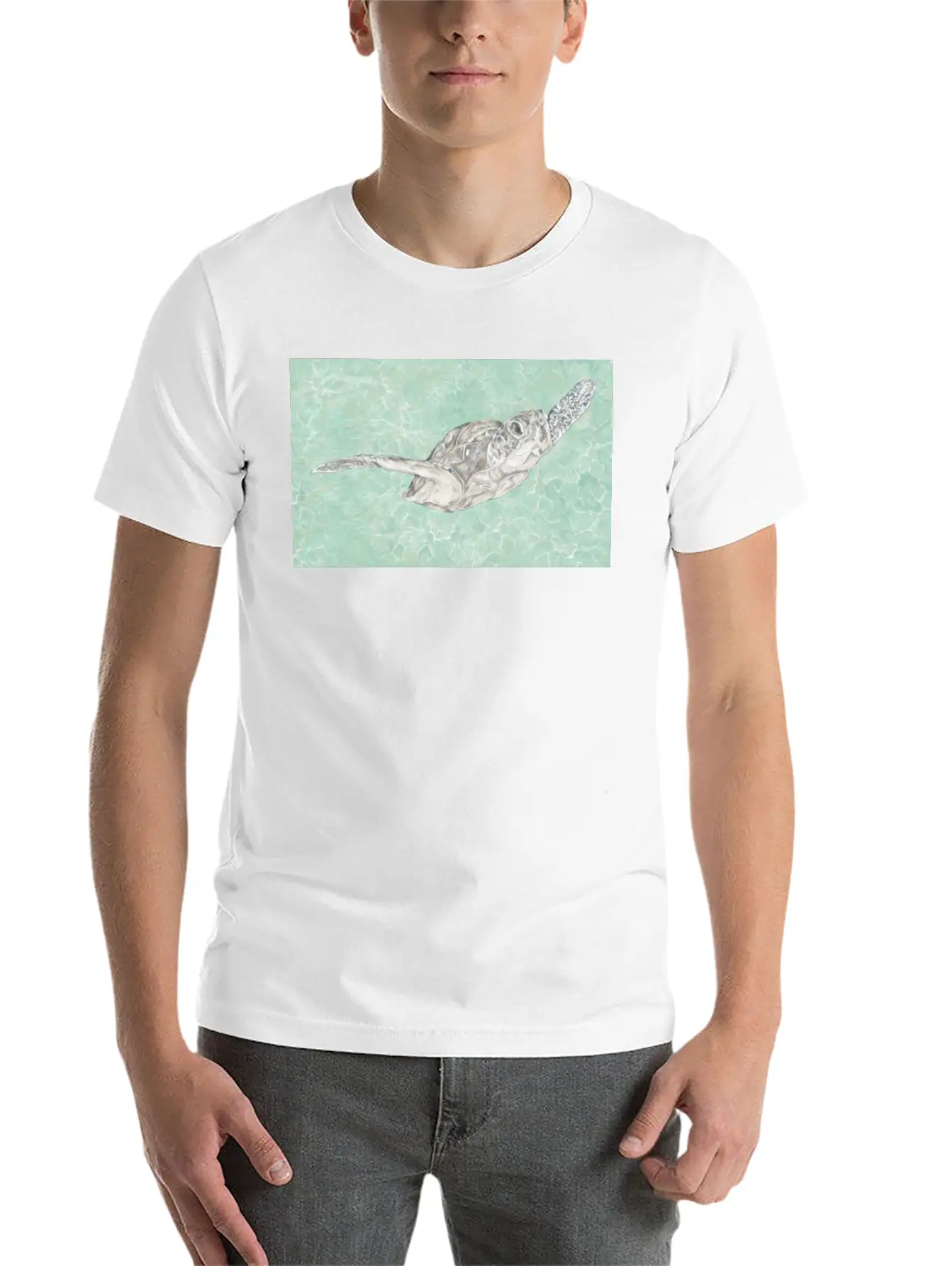 Turtle Classic Fit Graphic Tee For Daily Comfort – Unisex Cotton Shirt