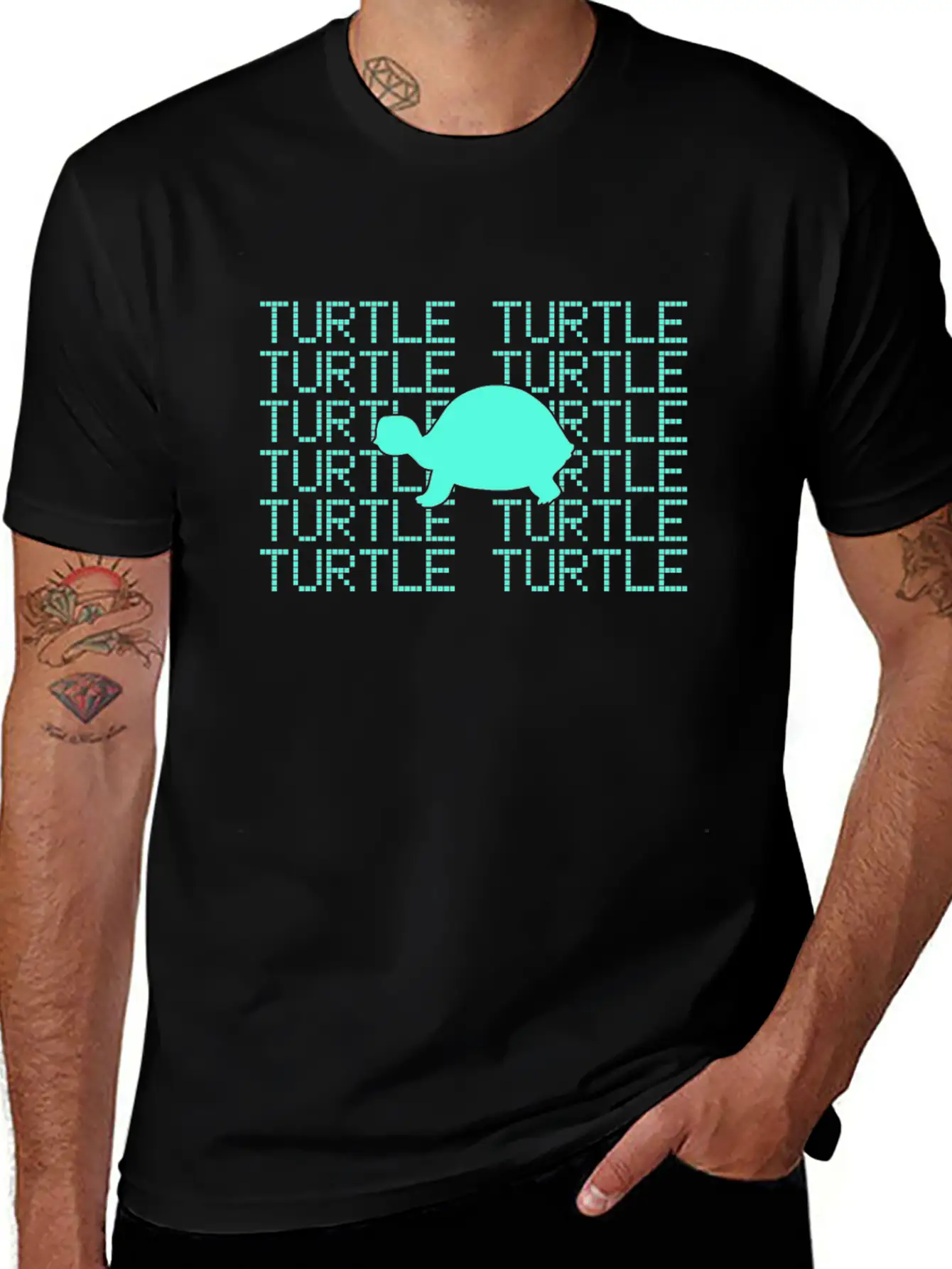 Turtle Essential Cotton Tee For Daily Outfits – Unisex Style