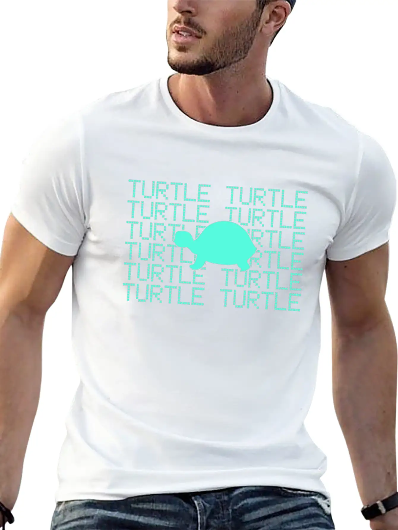 Turtle Essential Cotton Tee For Daily Outfits – Unisex Style