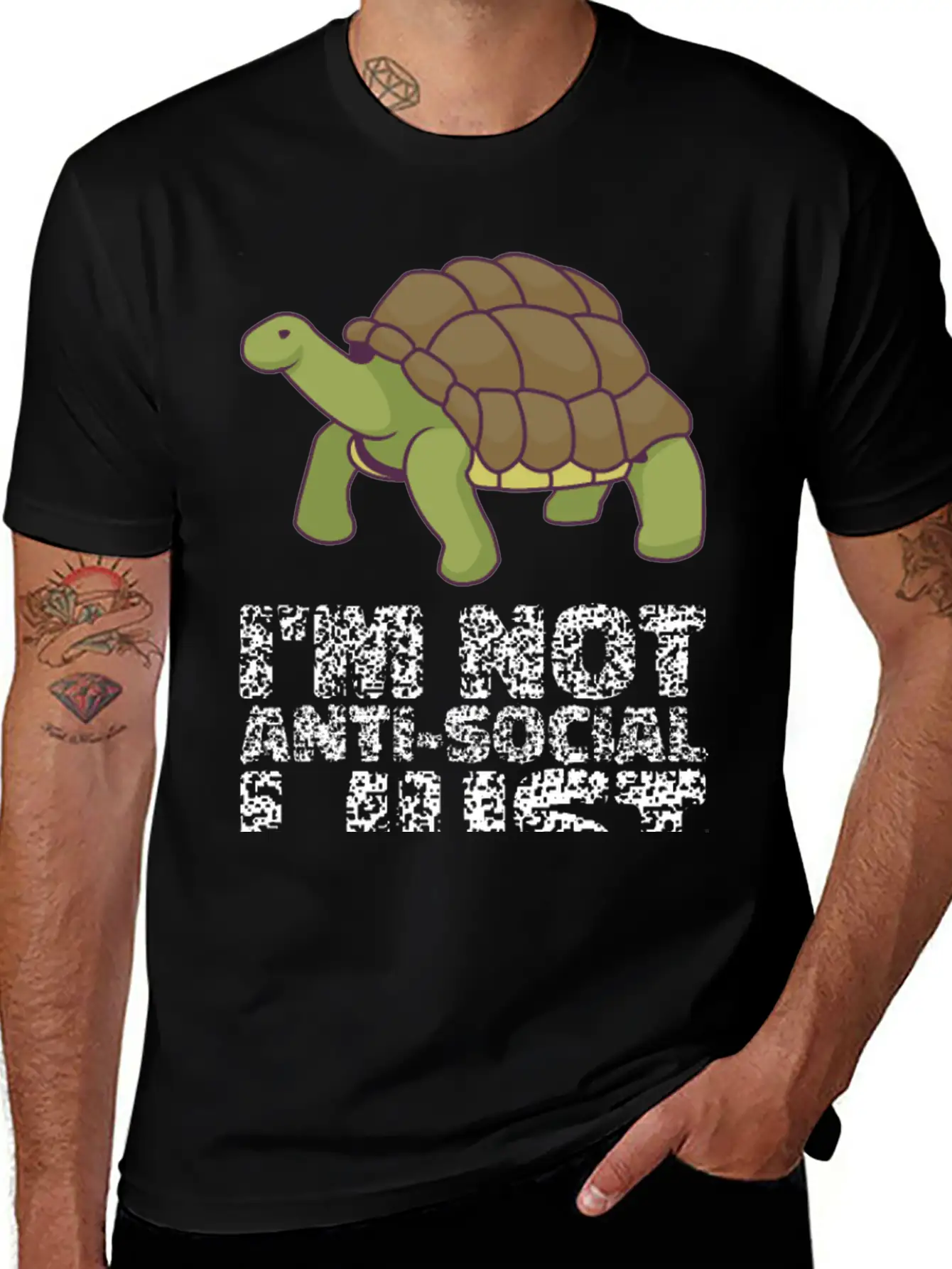 Turtle Gifts For Turtle Lover & Keeper Unisex Casual T-Shirt – Clean Design For Daily Comfort