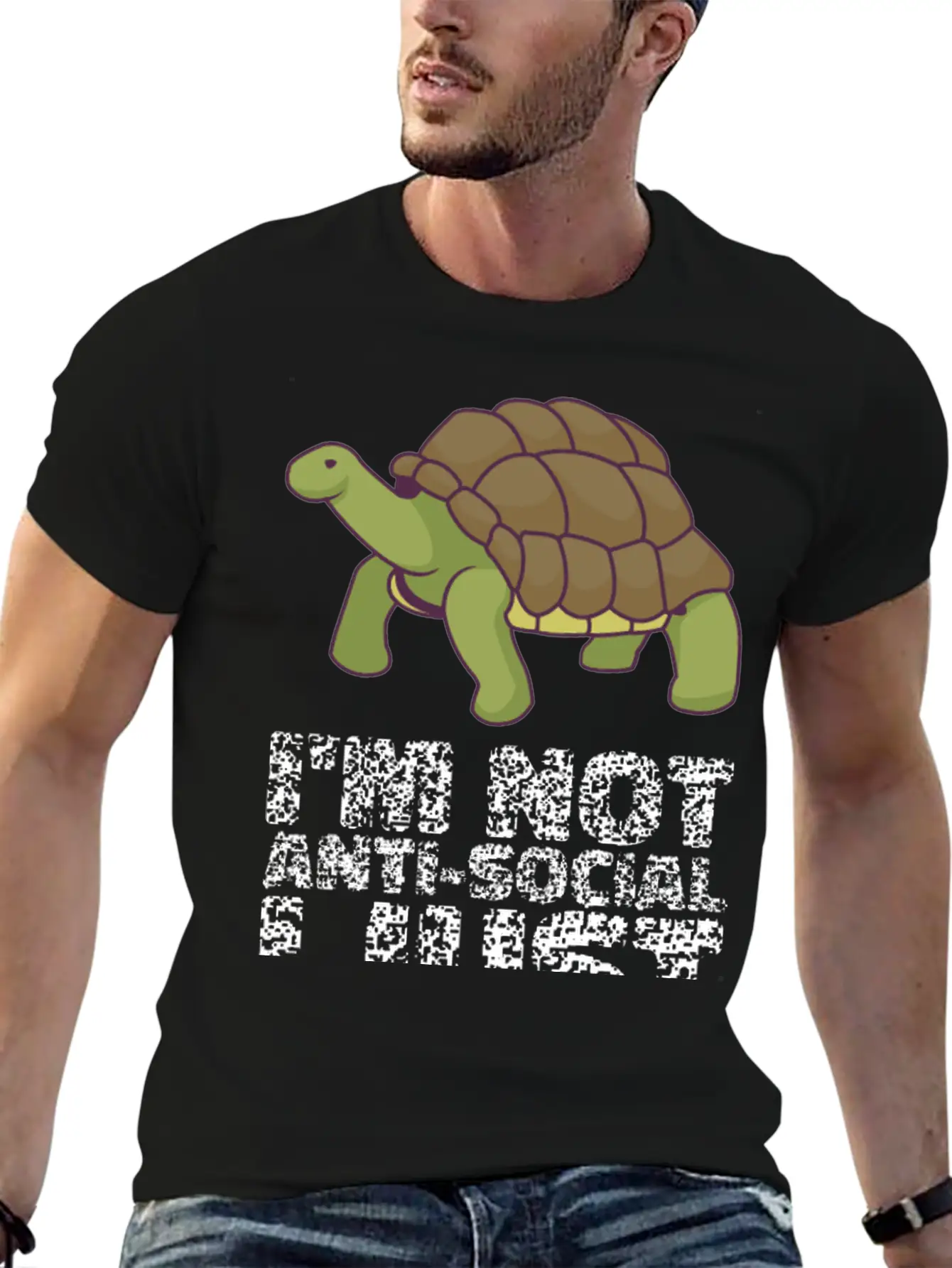 Turtle Gifts For Turtle Lover & Keeper Unisex Casual T-Shirt – Clean Design For Daily Comfort