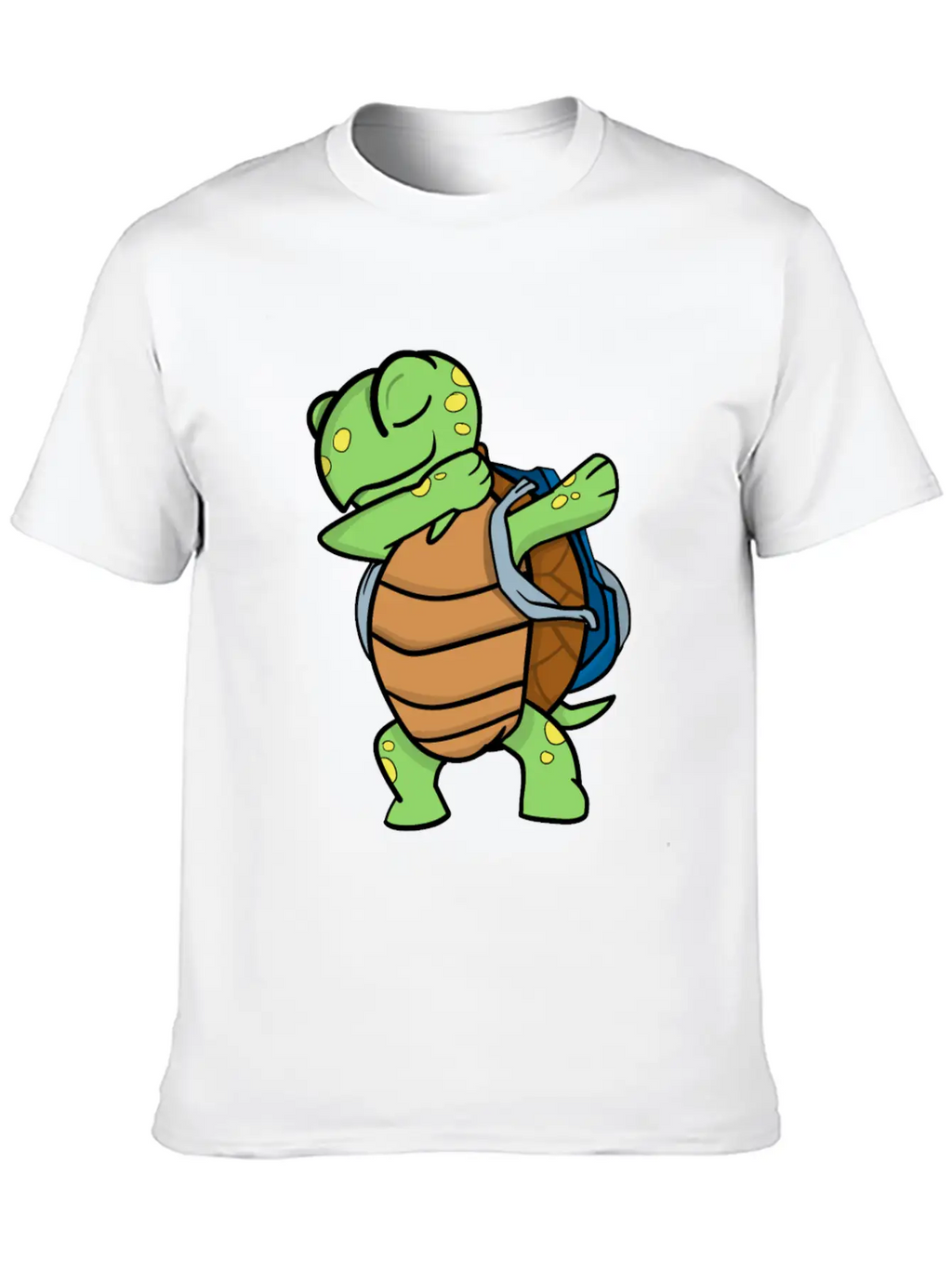 Turtle School Unisex Short Sleeve Soft Cotton T-Shirt – Casual Everyday Wear
