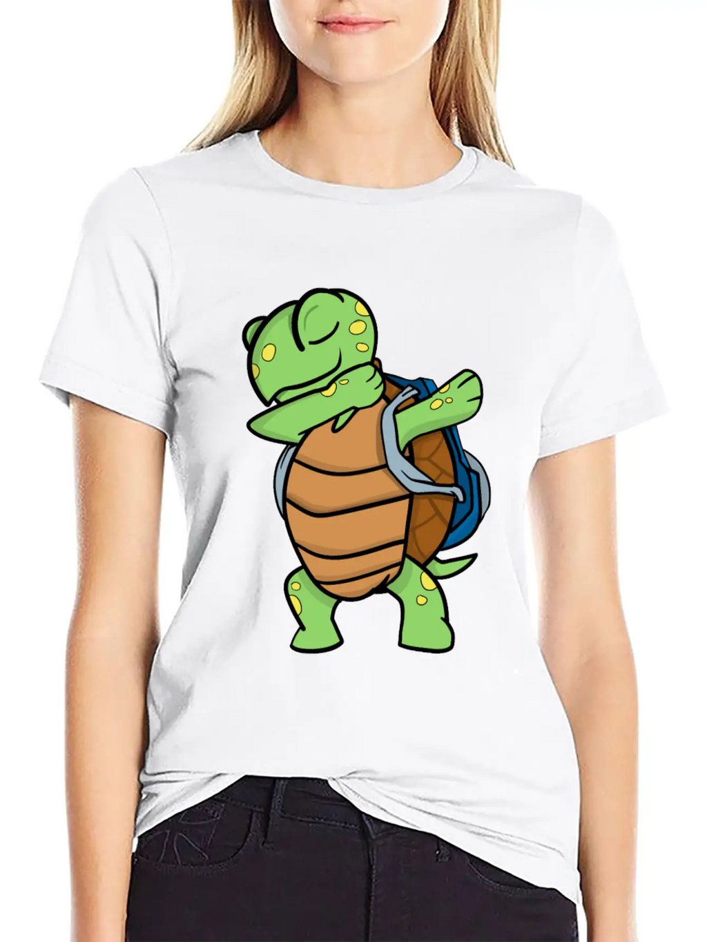 Turtle School Unisex Short Sleeve Soft Cotton T-Shirt – Casual Everyday Wear