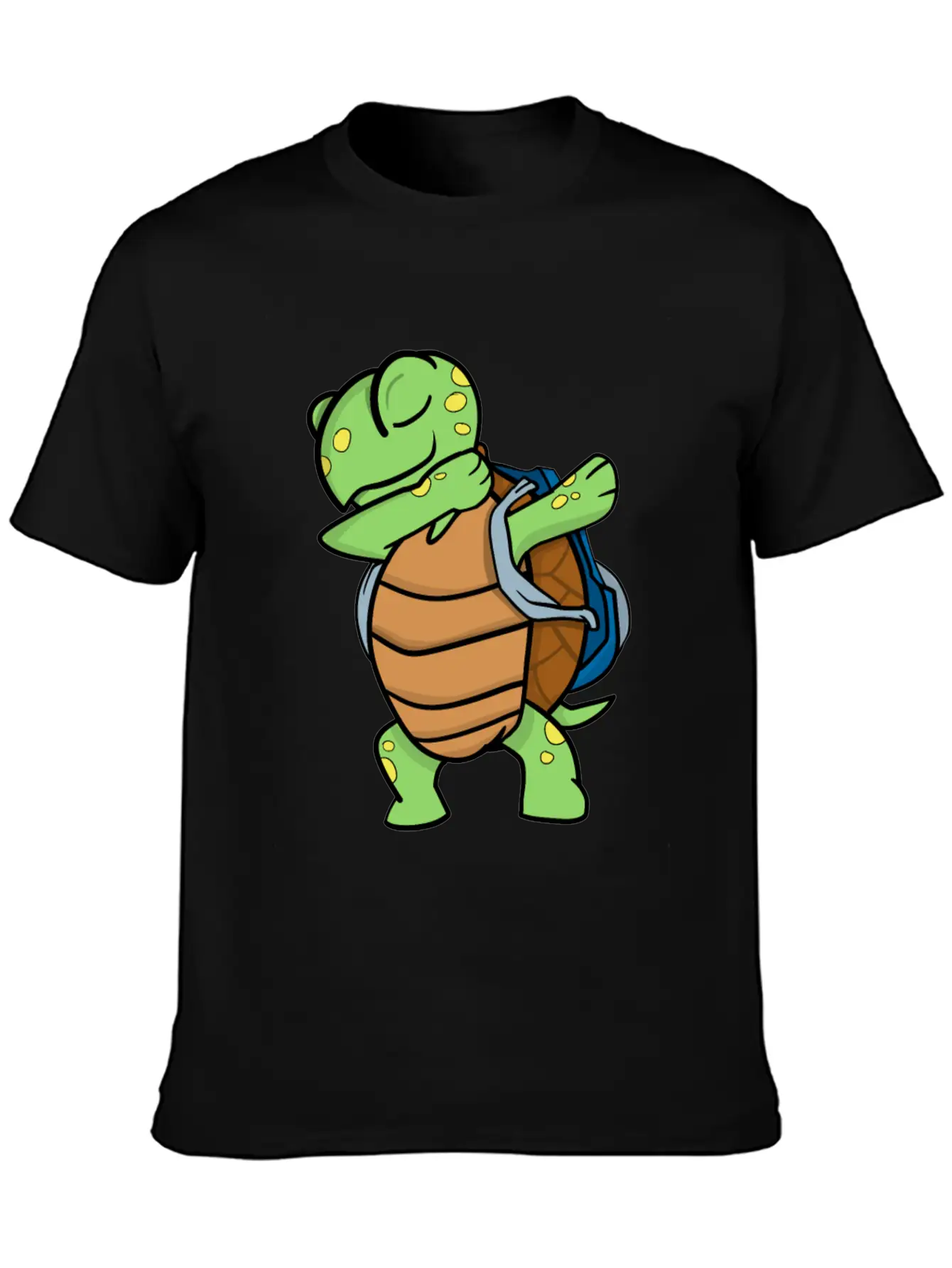 Turtle School Unisex Short Sleeve Soft Cotton T-Shirt – Casual Everyday Wear