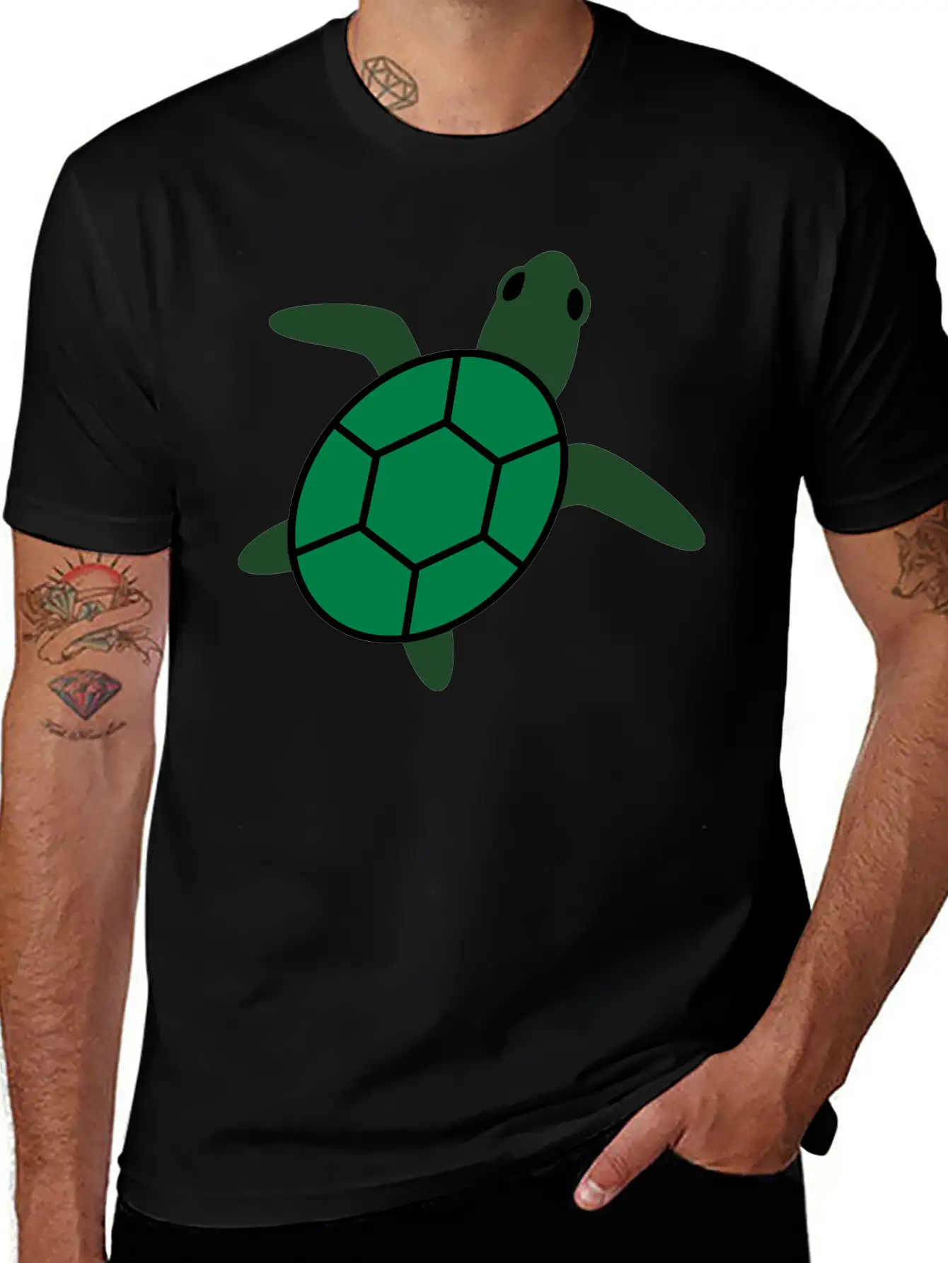 Turtle Unisex Casual T-Shirt – Clean Design For Daily Comfort