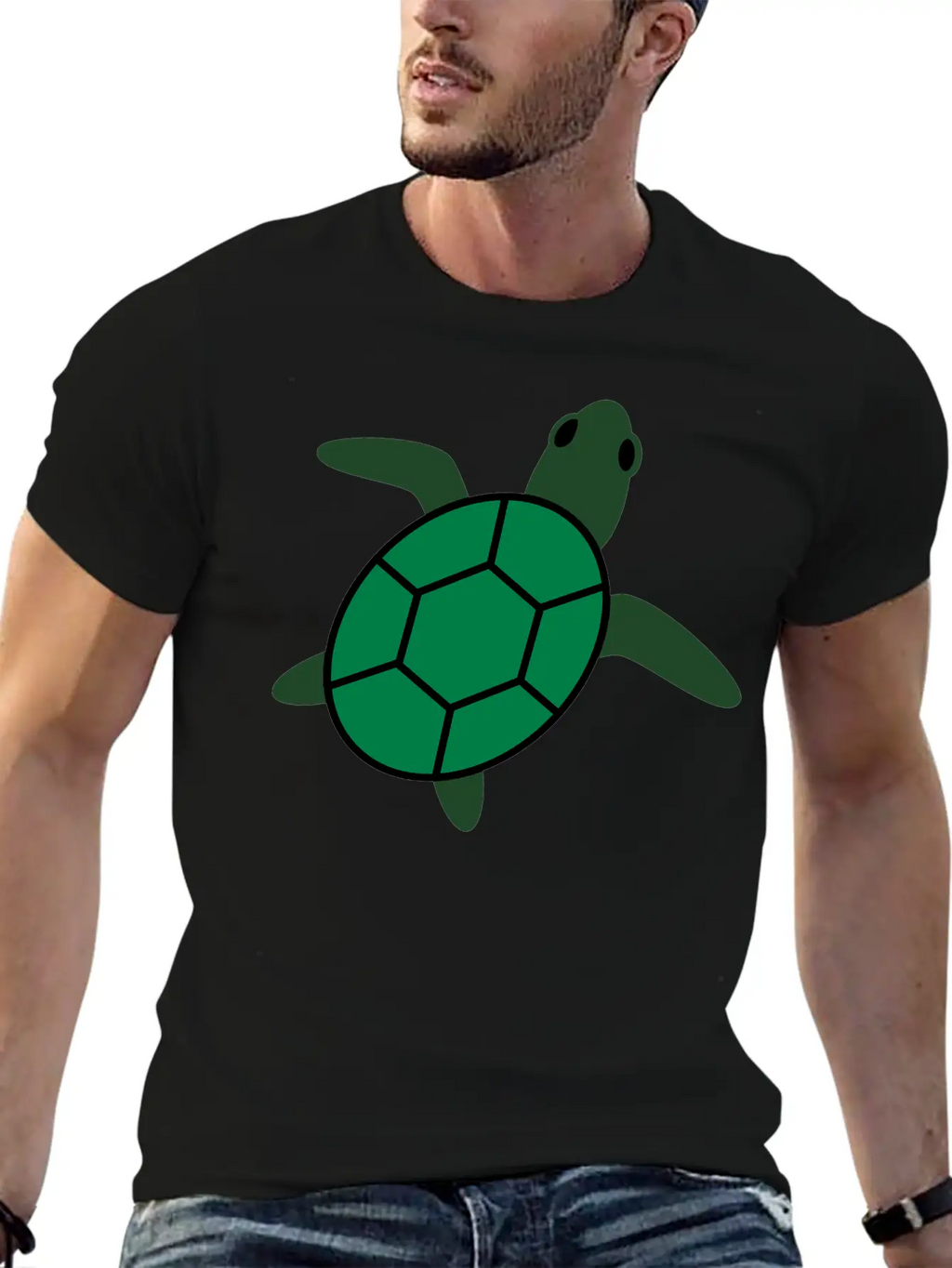 Turtle Unisex Casual T-Shirt – Clean Design For Daily Comfort