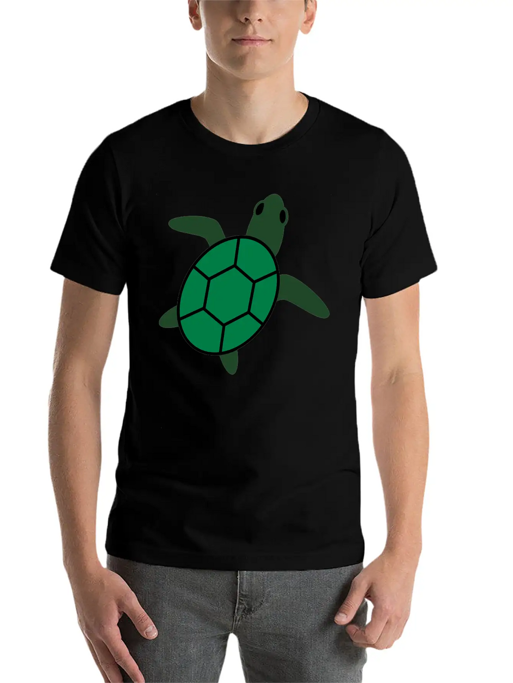 Turtle Unisex Casual T-Shirt – Clean Design For Daily Comfort