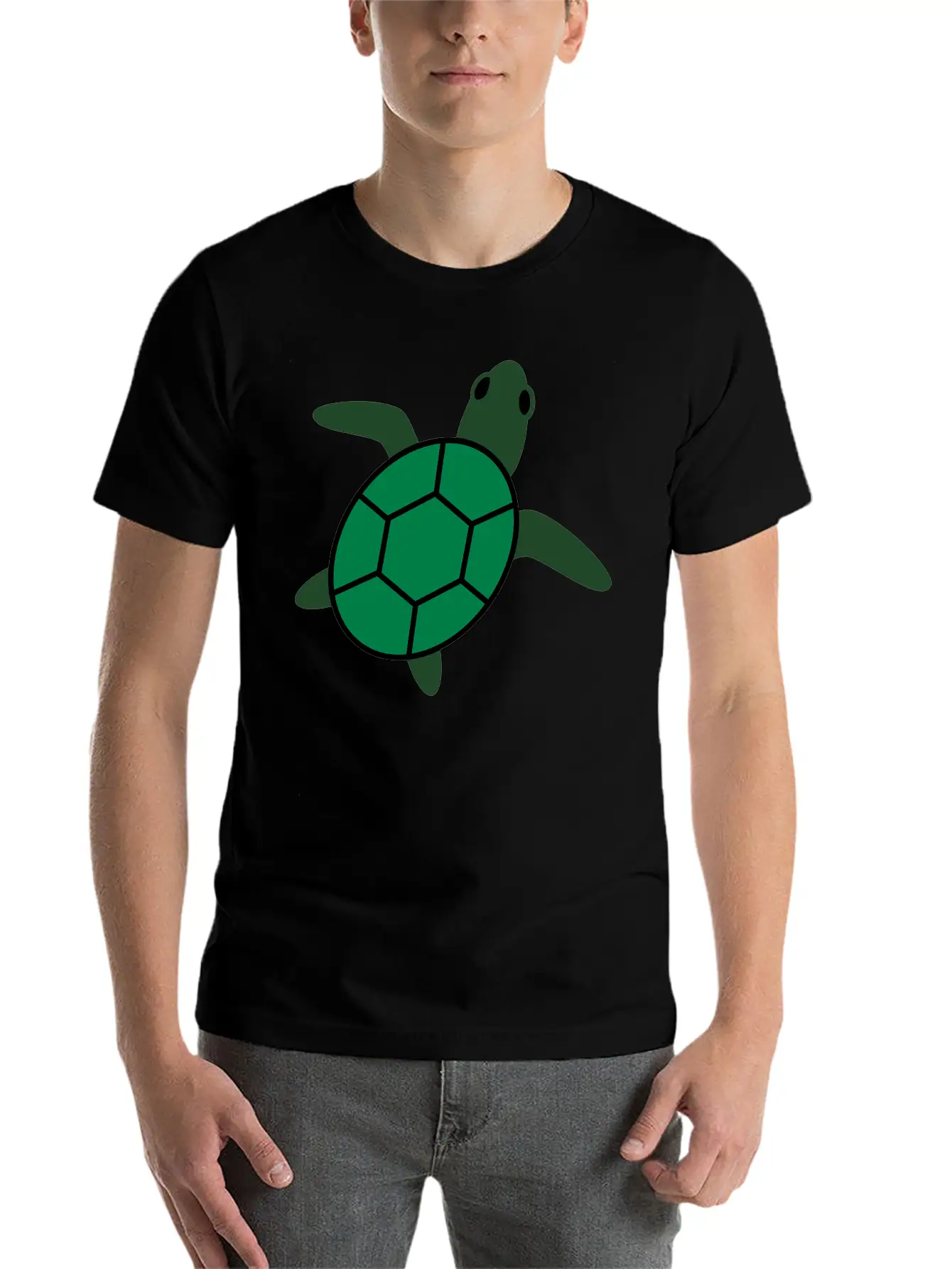 Turtle Unisex Casual T-Shirt – Clean Design For Daily Comfort