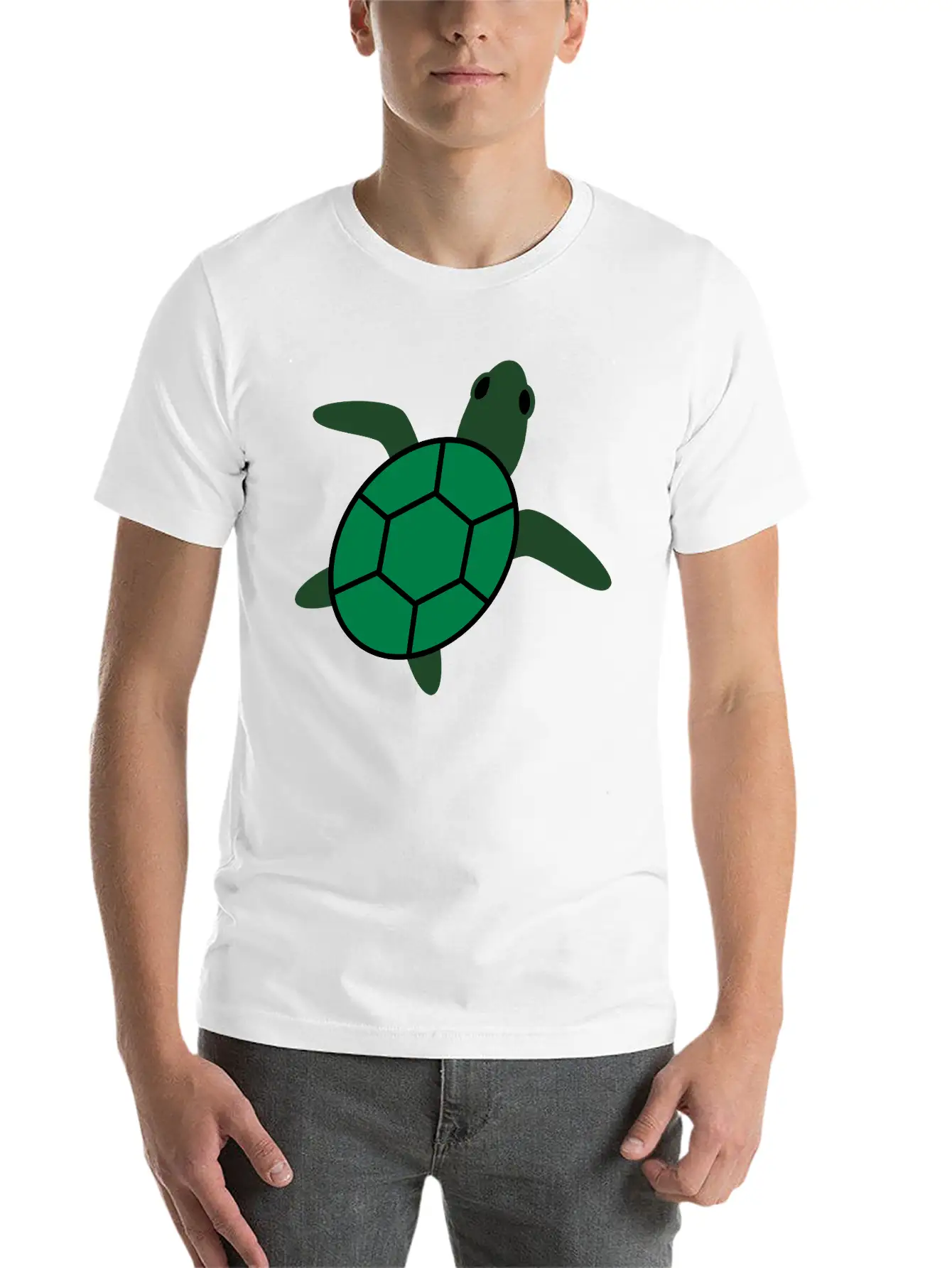 Turtle Unisex Casual T-Shirt – Clean Design For Daily Comfort