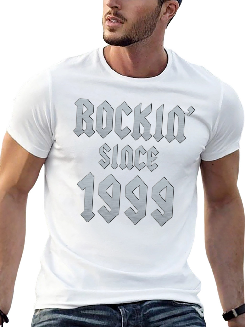 Rockin Since 1999 T-Shirt - Black