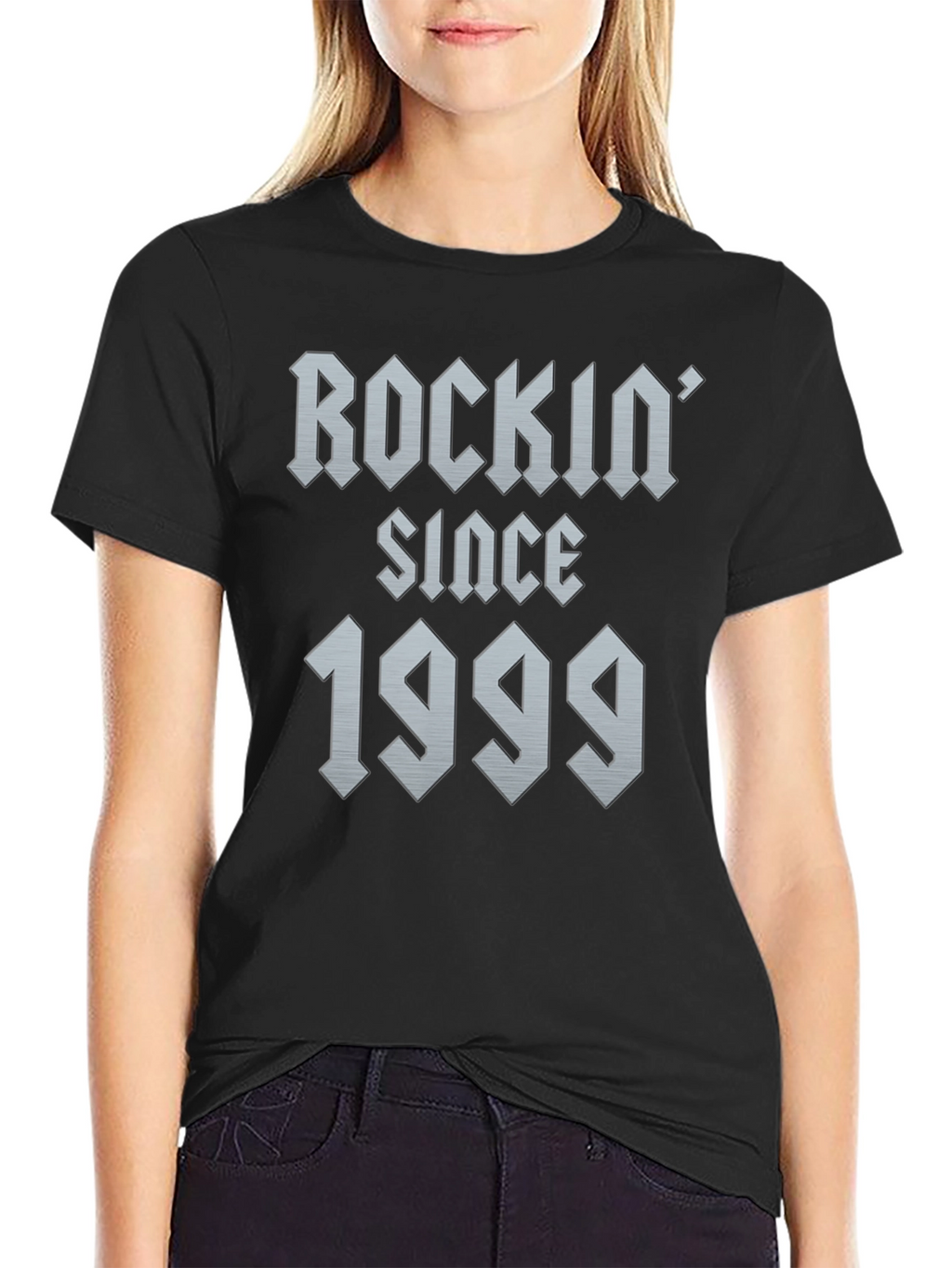 Rockin Since 1999 T-Shirt - Black