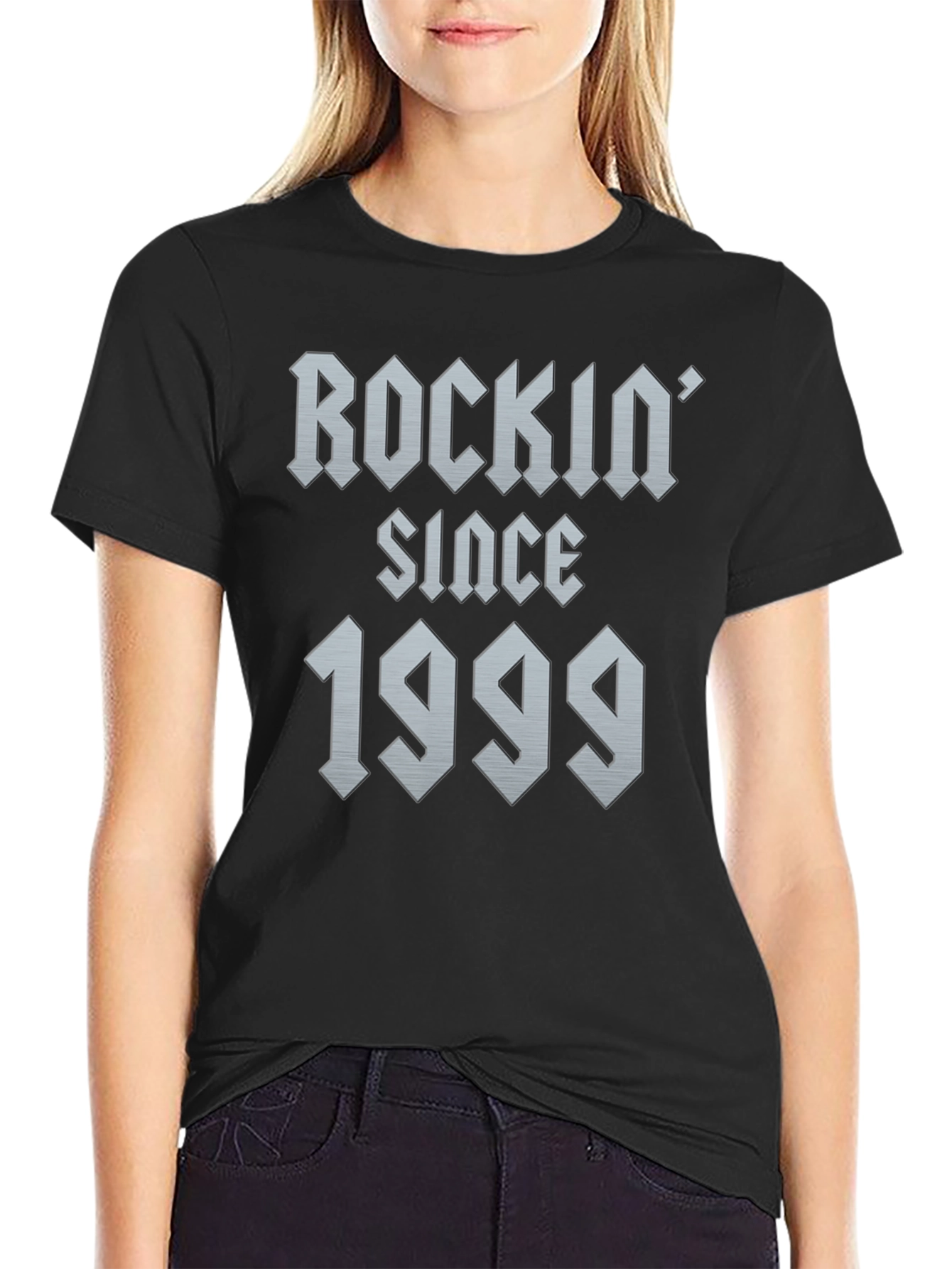 Rockin Since 1999 T-Shirt - Black