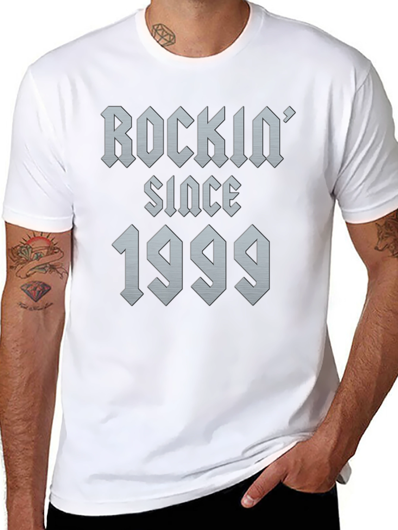 Rockin Since 1999 T-Shirt - Black