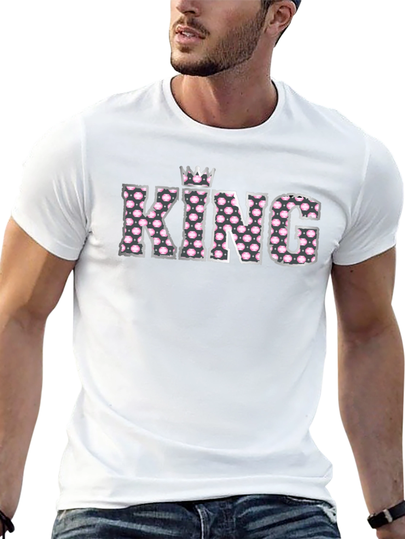 King Crown Graphic T-Shirt - Stylish Mens Tee