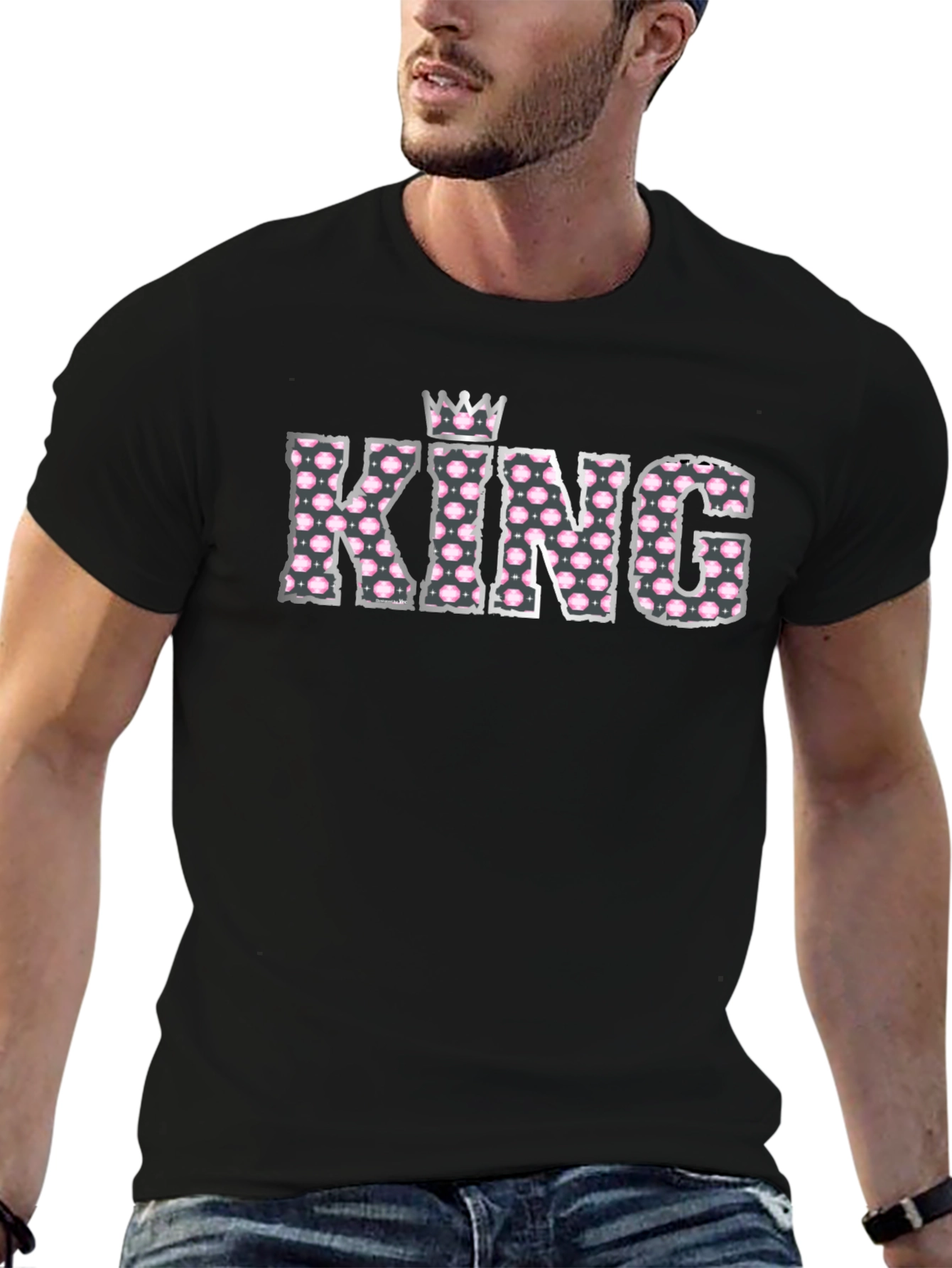 King Crown Graphic T-Shirt - Stylish Mens Tee